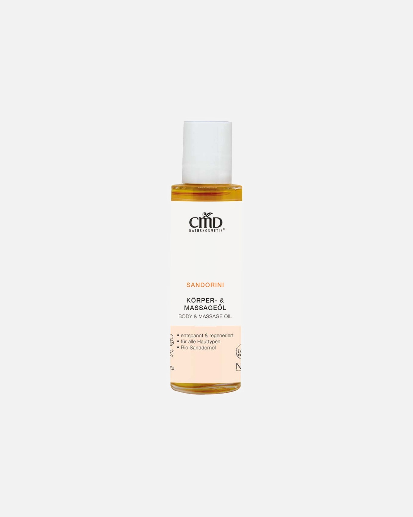 Körperöl für Unisex CMD Naturkosmetik Sandorini - Körpermassageöl 100 ml