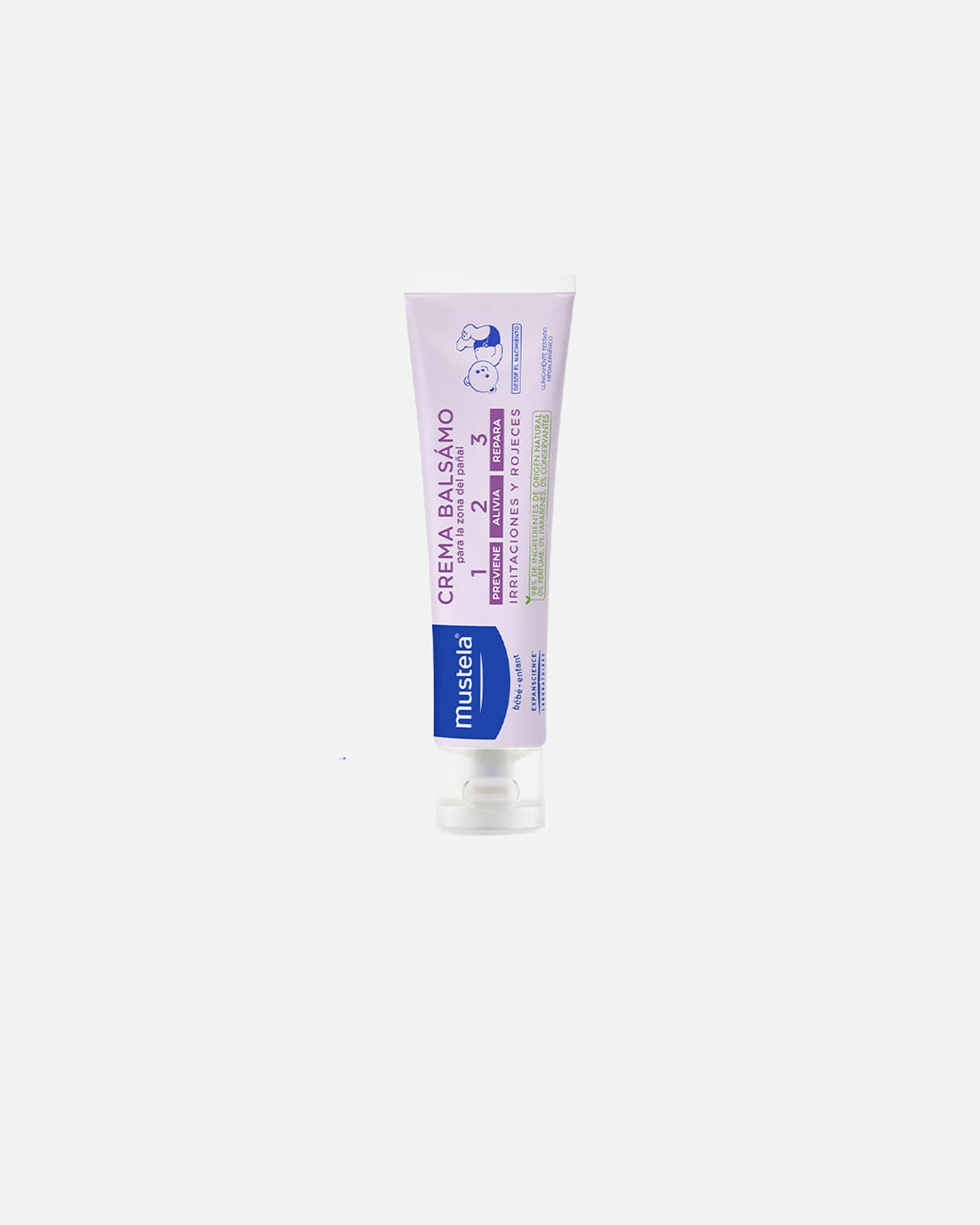 Babycreme für Unisex Mustela BABY-KIND Cremebalsam 1-2-3 100 ml
