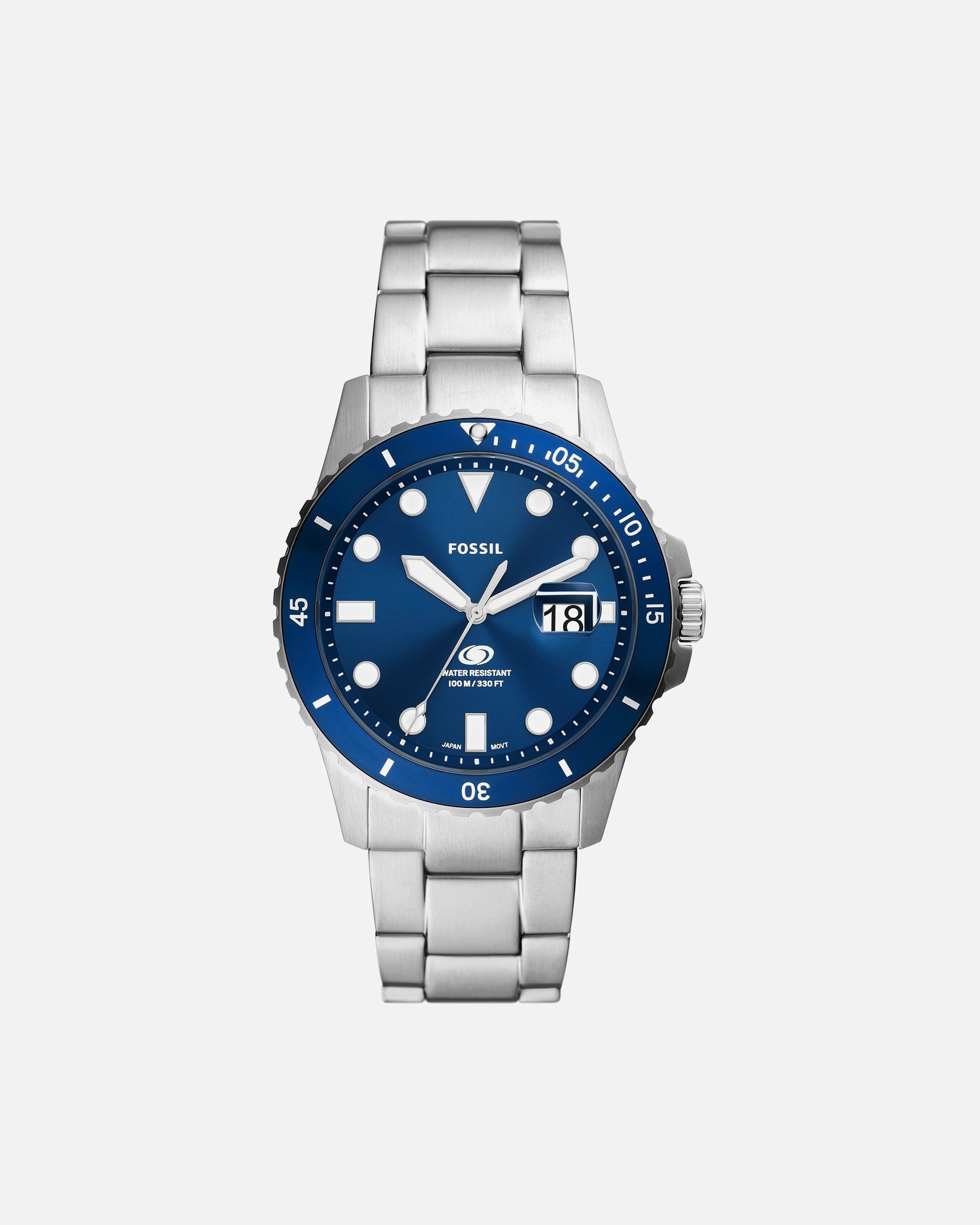 Uhr für Männlich Fossil Herrenuhr Edelstahl 1 Stück