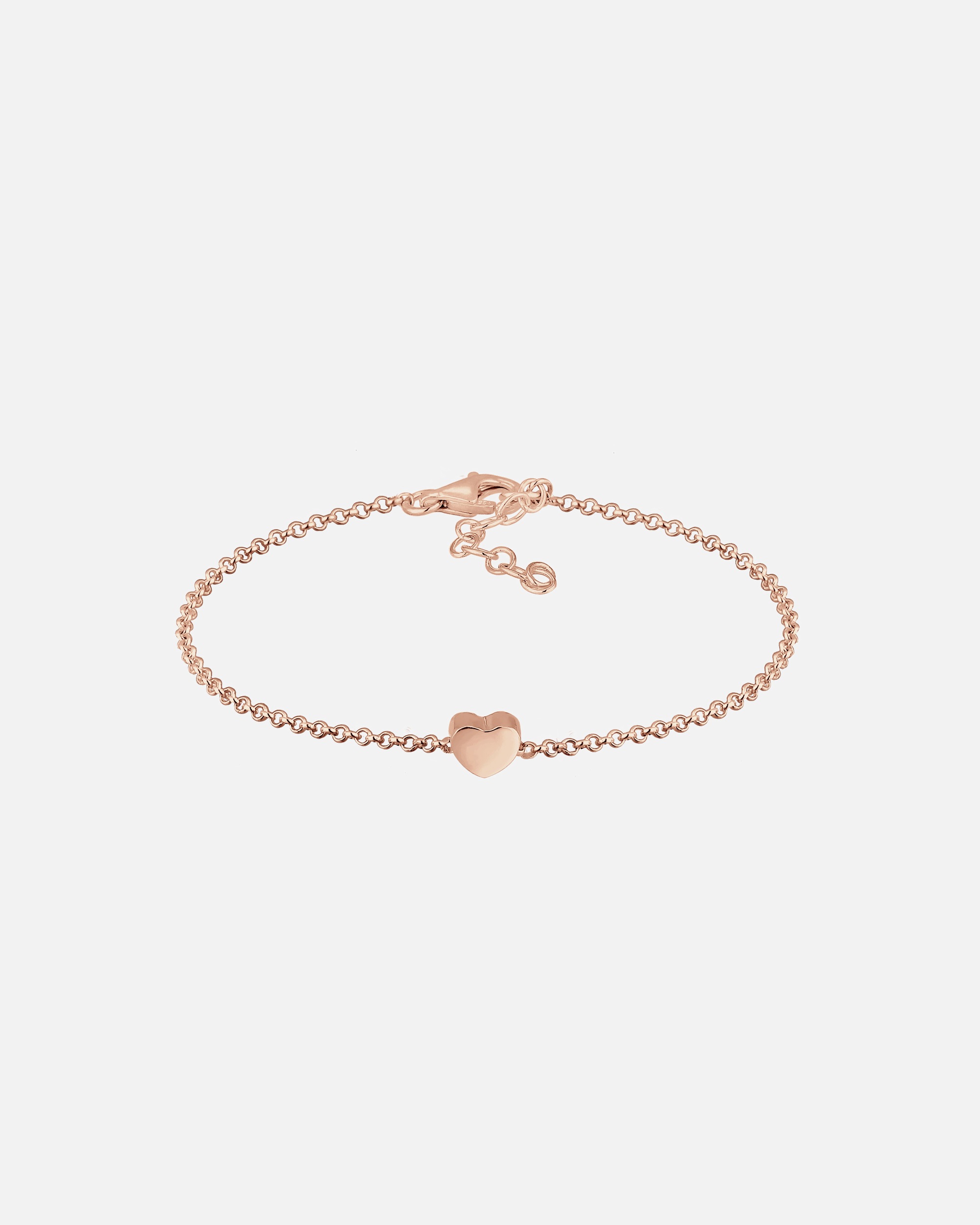 Armband für Weiblich Elli Basic Trend Erbskette Herz Love Liebe 925 Silber 1 Stück