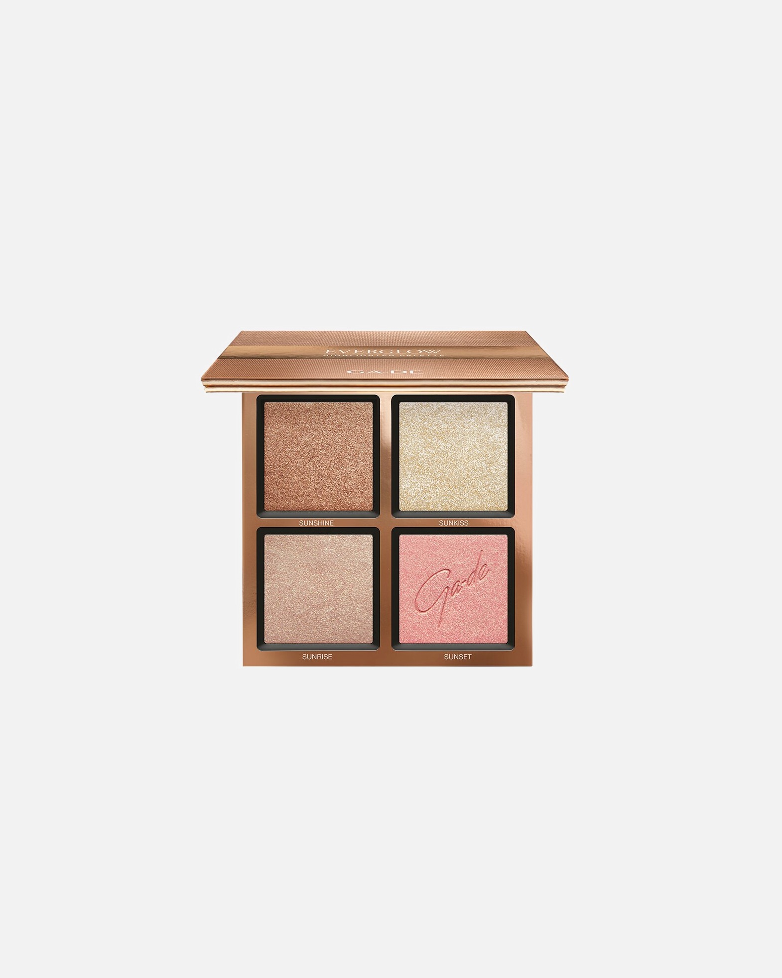 Lidschatten für Weiblich GA-DE Everglow Illuminating Palette 5,90 g