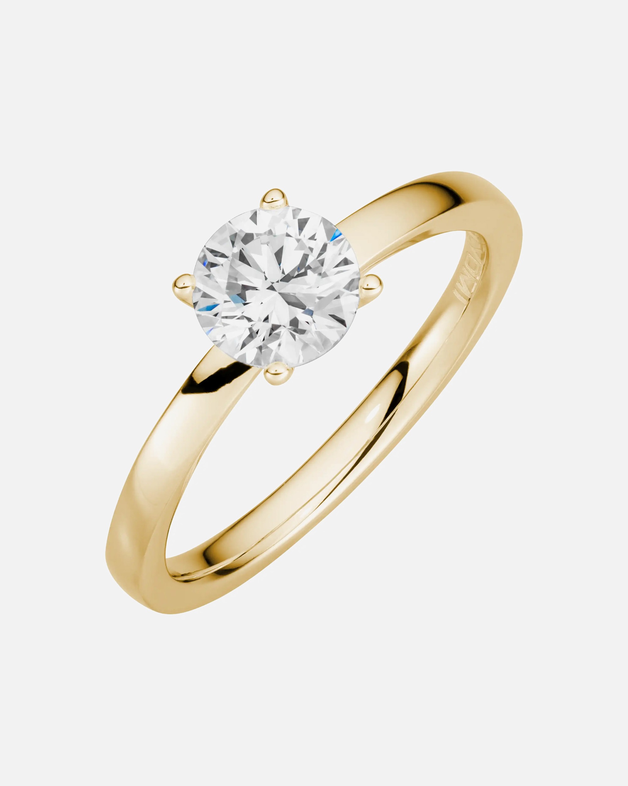 Ring für Weiblich Lyomi Default Brand Line Ring 585/- Gold Diamant Lab Grown weiß 1,0ct. 056 (17,8)