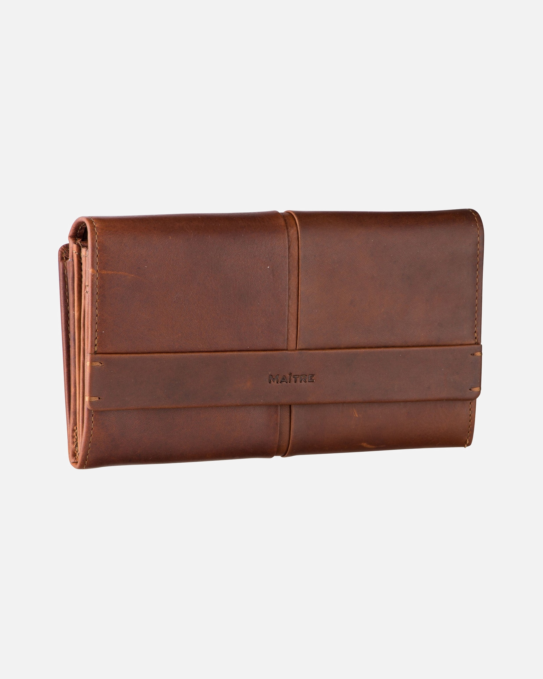 Portemonnaie für Weiblich Geldbörse Birkenfeld Diedburg Purse LH15FZ Cognac