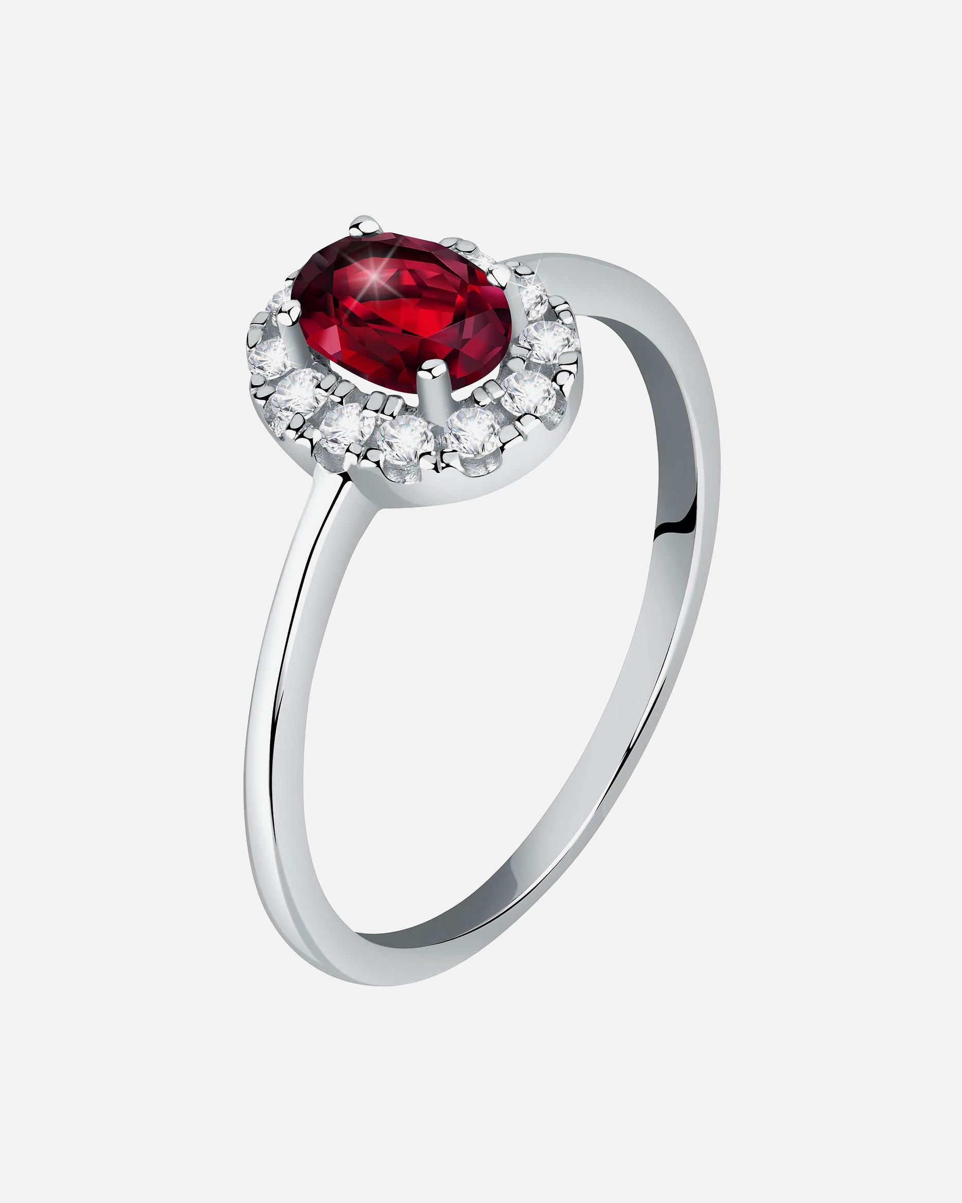 Ring für Weiblich CHRIST Damenring 585er Weißgold 58