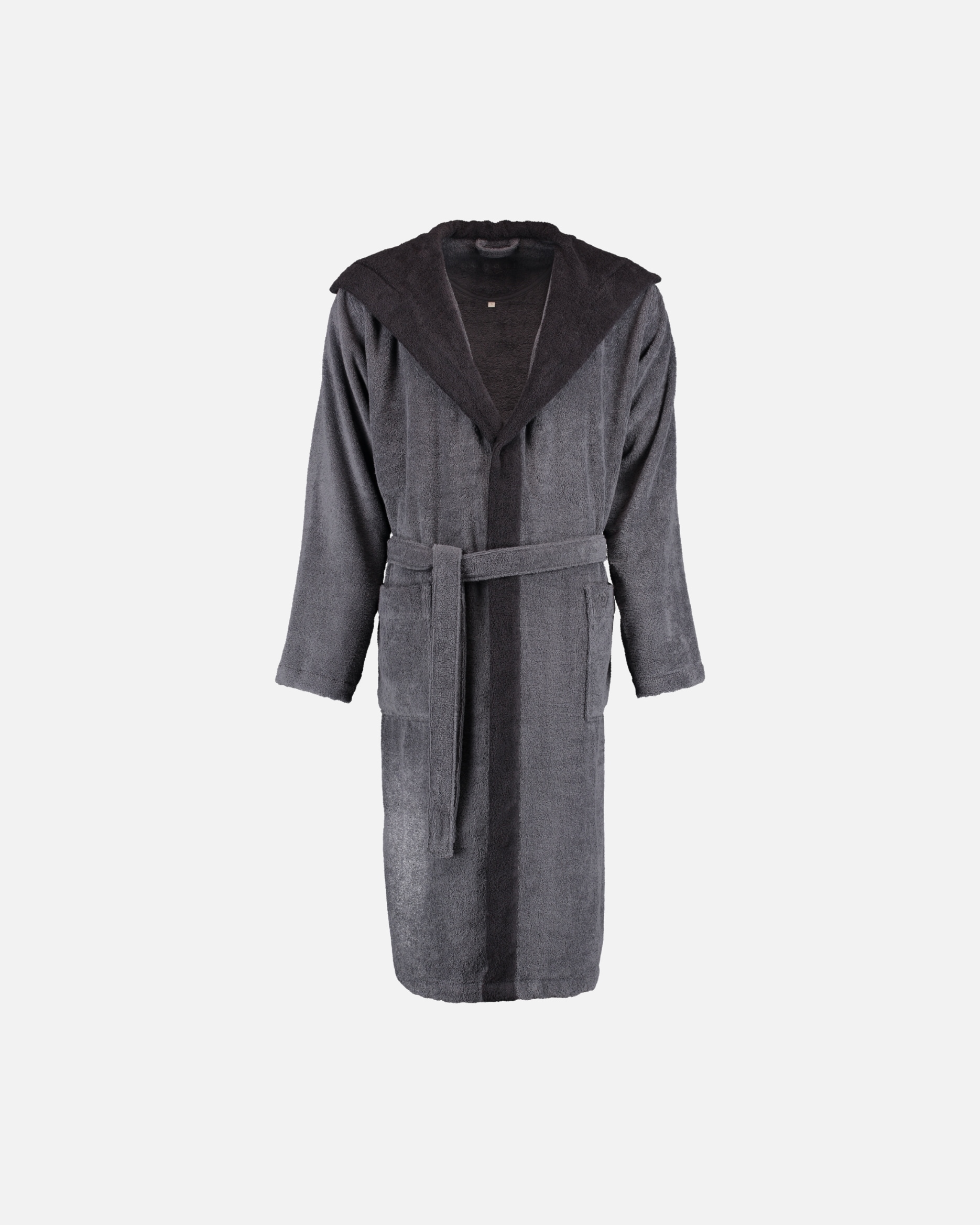 Bademantel für Männlich Bugatti Bugatti Bademäntel Herren Kapuze Stefano graphit - 766 S