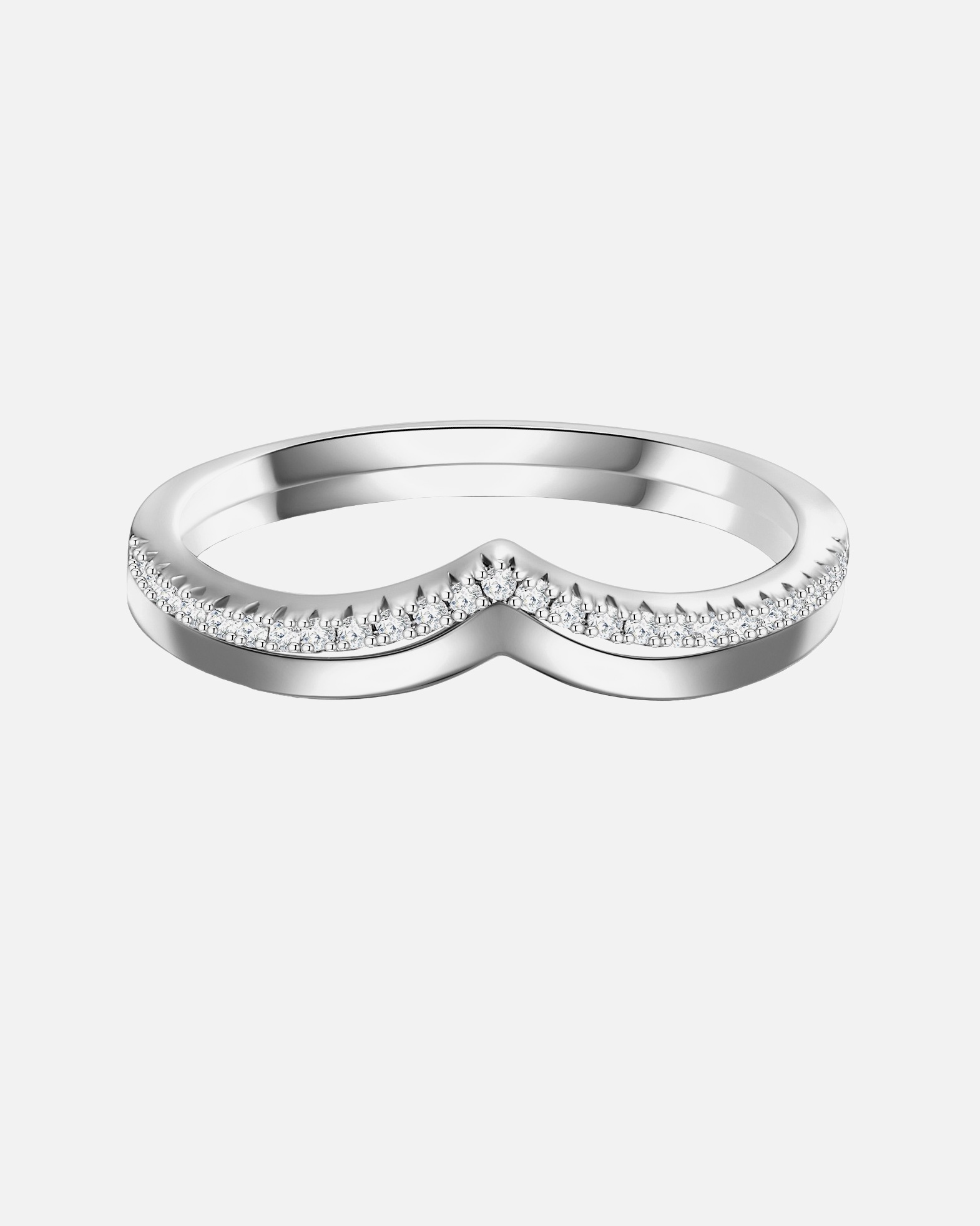 Ring für Weiblich Glanzstücke München Ring Sterling Silber Zirkonia in Silber 52