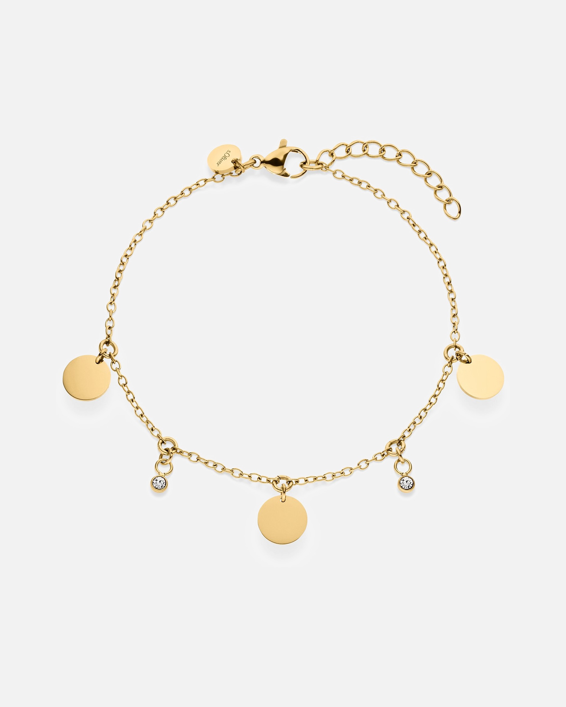 Armband für Weiblich s.Oliver Armband Edelstahl gold