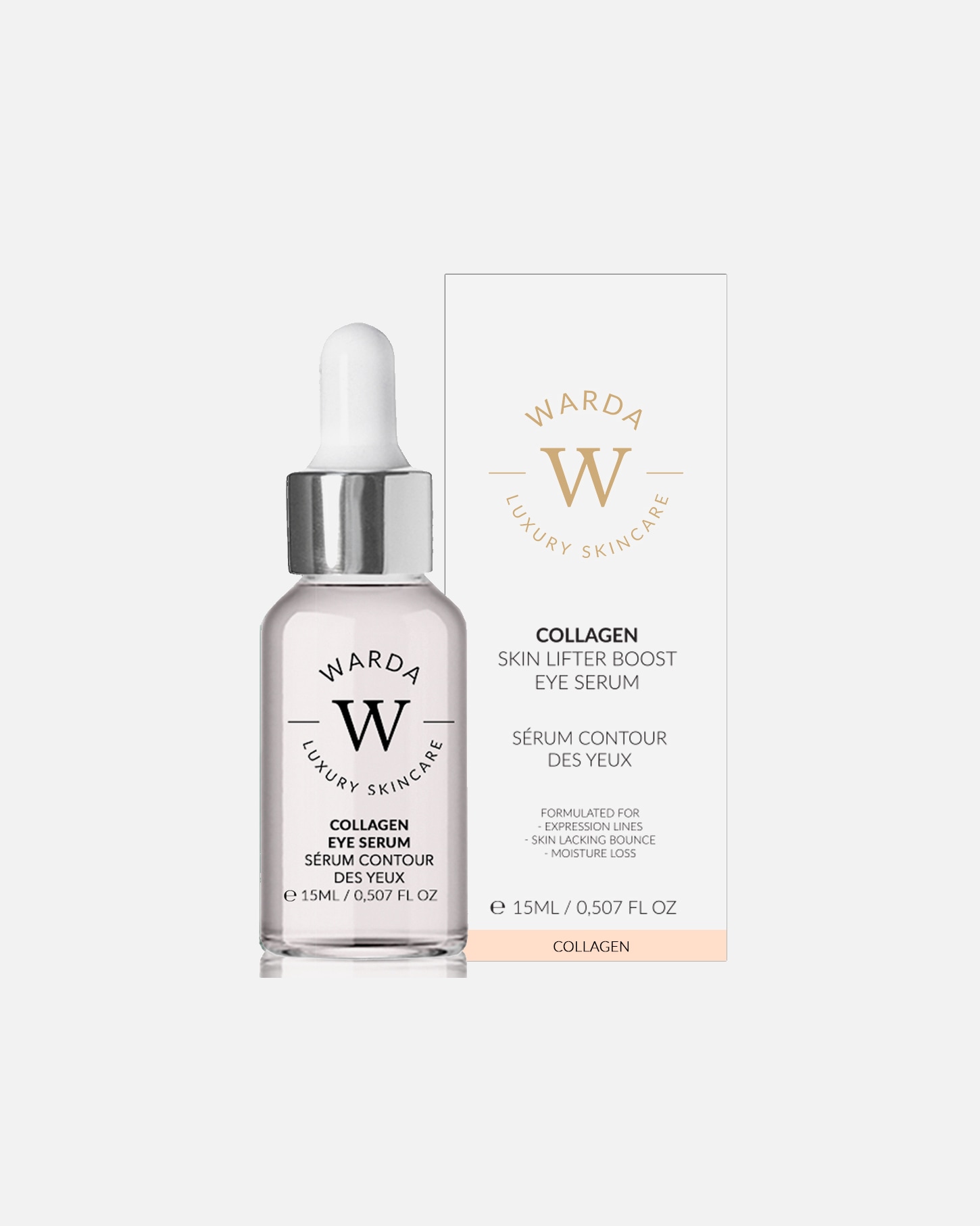 Augenserum für Weiblich WARDA LUXURY SKINCARE Collagen Augenserum 1 Stück