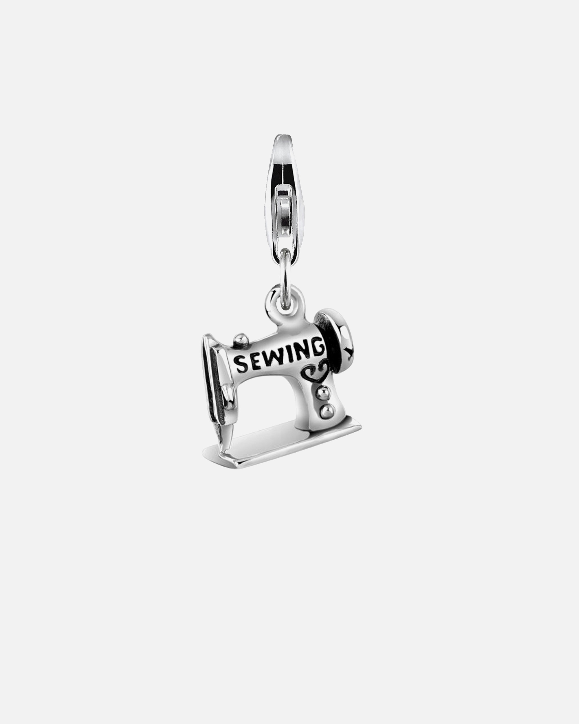 Schmuckanhänger für Weiblich Nenalina Nähmaschine Anhänger Hobby 925 Silber 1 Stück