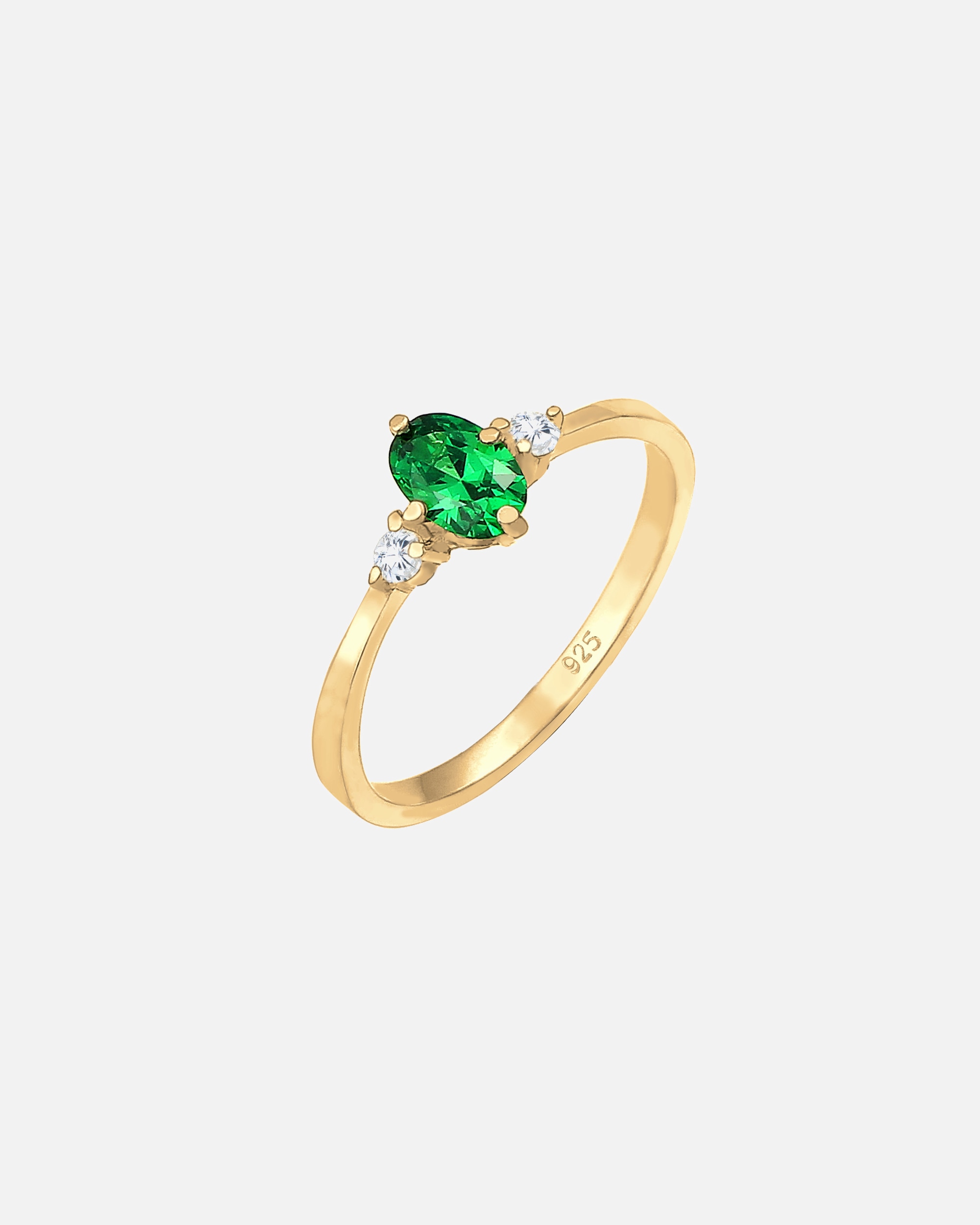 Ring für Weiblich Elli Bandring Verlobung Zirkonia Kristalle 925 Silber 56