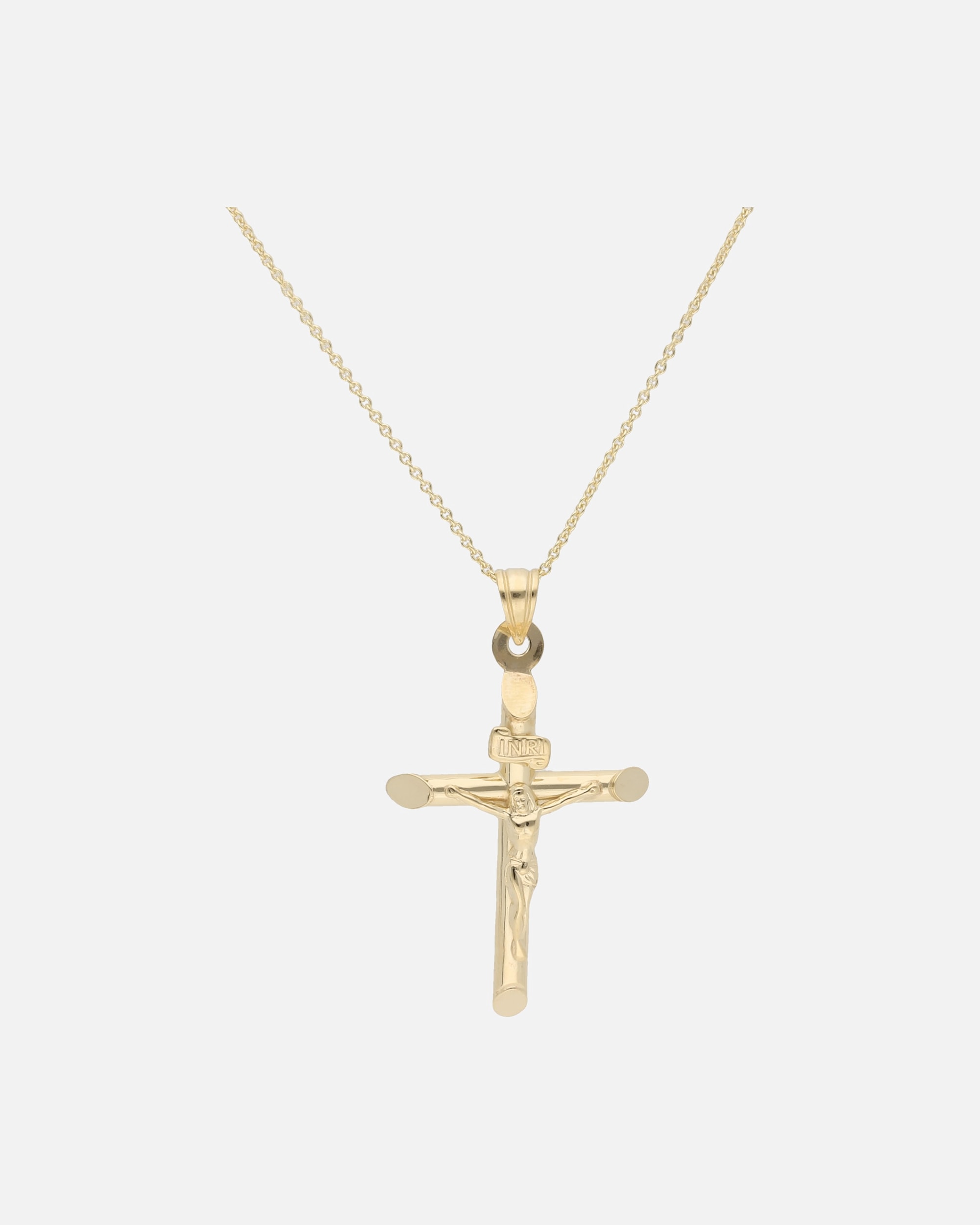 Halskette für Weiblich Smart Jewel Kette Anhänger Kreuz, Silber 925 Gold