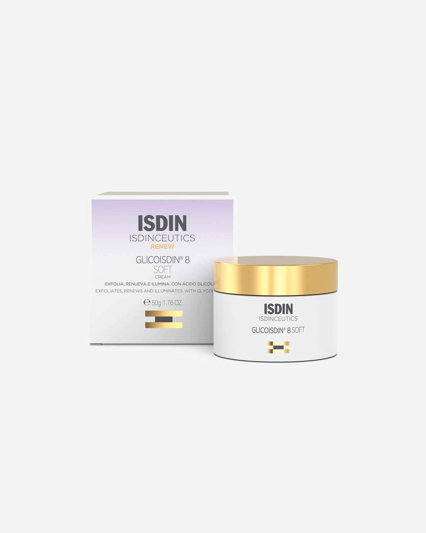 Gesichtspeeling für Unisex ISDIN ISDINCEUTICS GLYCOISDIN 8 SOFT Gesichtspeeling 50 ml