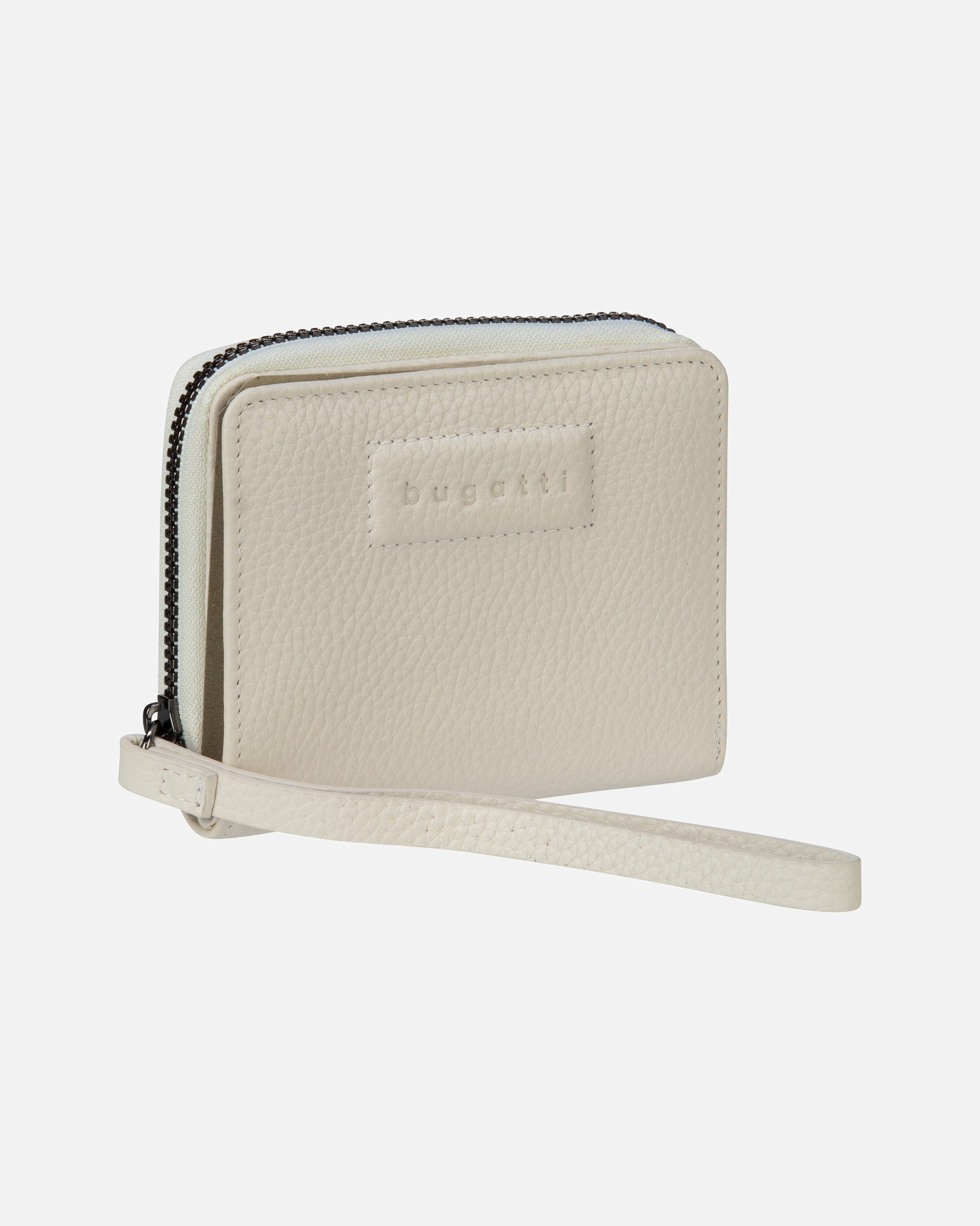 Portemonnaie für Weiblich Bugatti Geldbörse Elsa Zip Ladies Wallet I Weiß