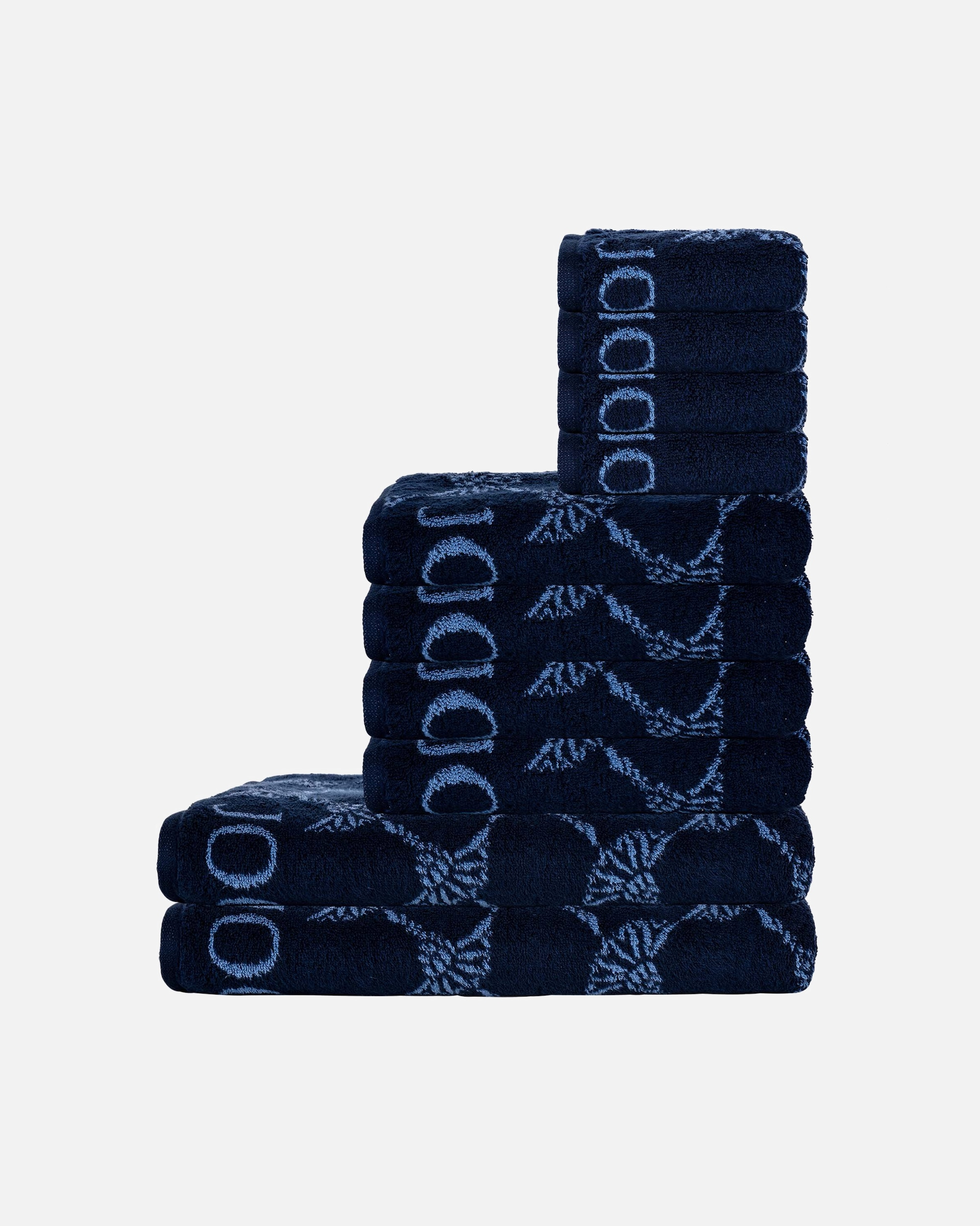 Handtuch für Unisex JOOP! Handtuch 10er Pack Baumwolle Blau