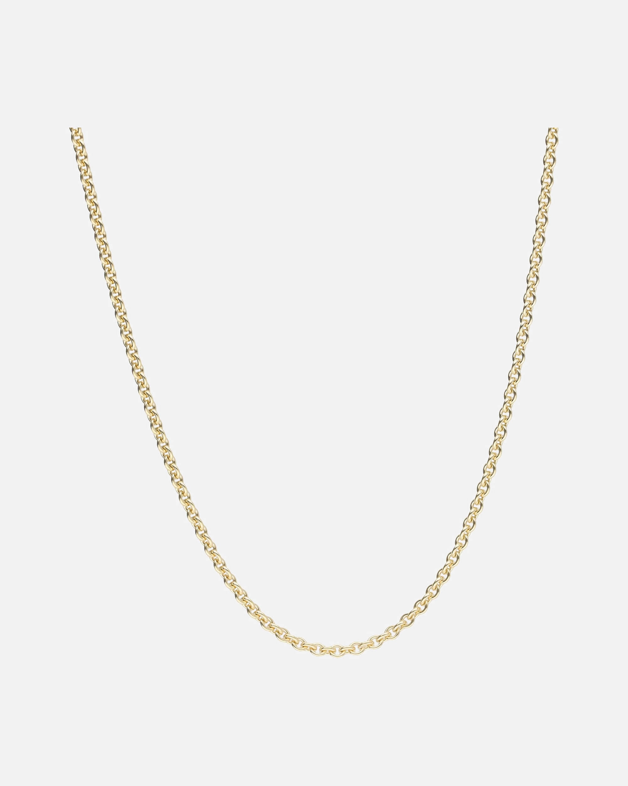 Halskette für Weiblich Luigi Merano Kette Ankerkette, massiv, Gold 585 45 cm