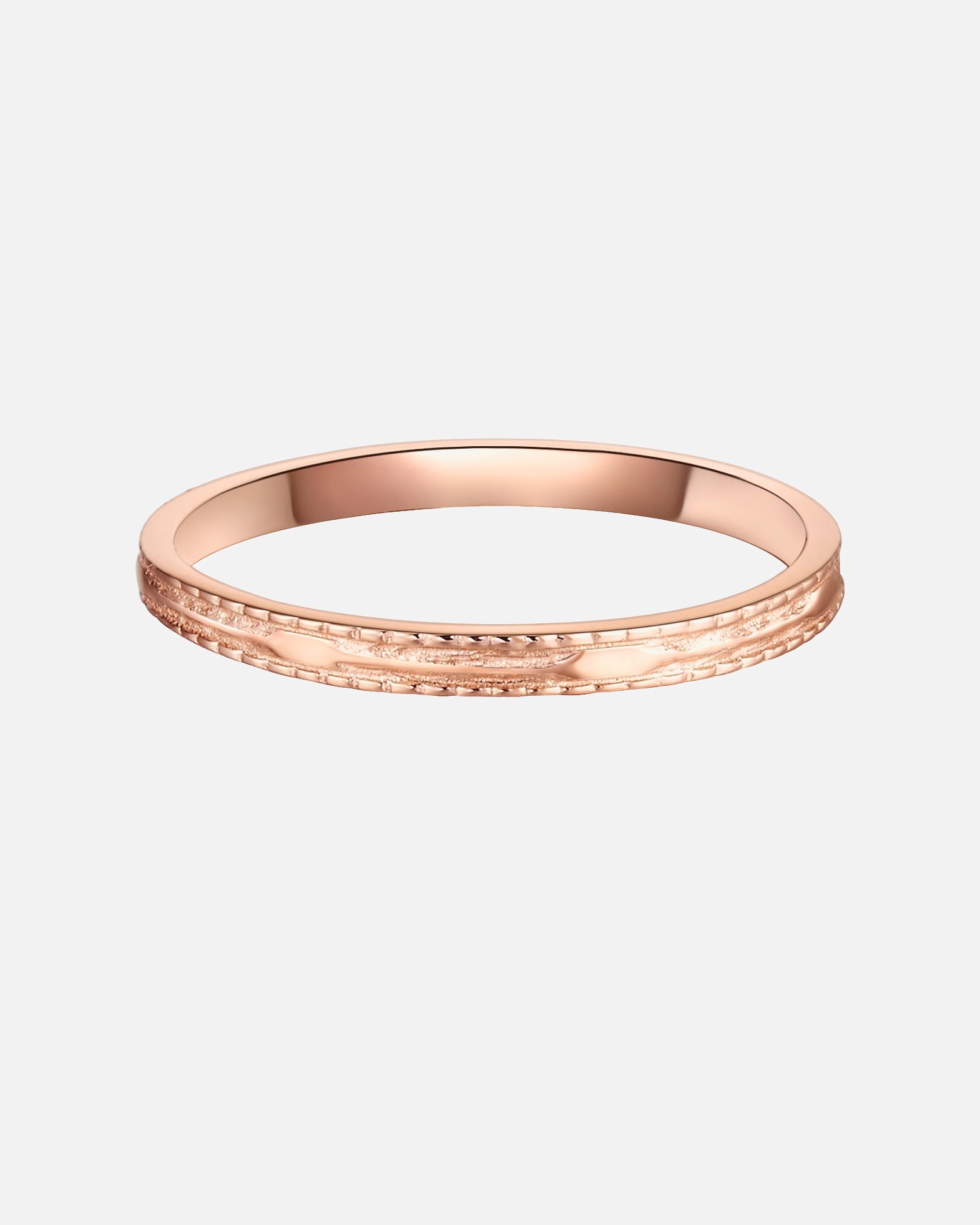 Ring für Weiblich Lulu & Jane Ring aus Messing in Roségold 52