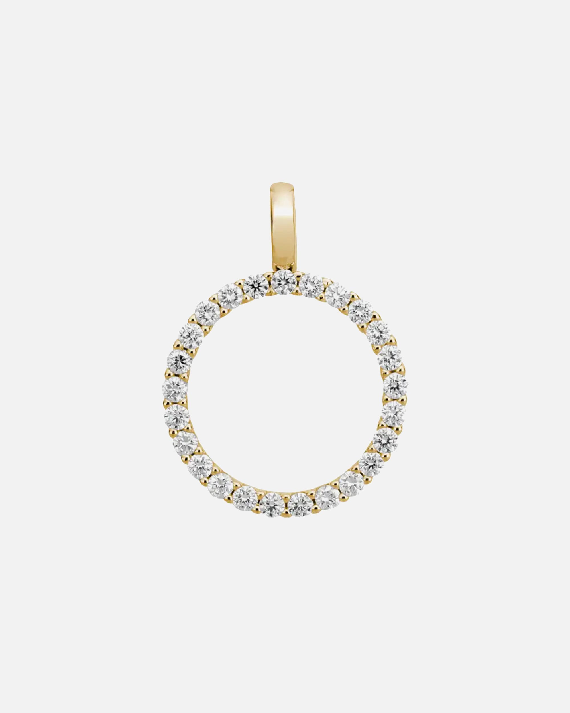 Anhänger für Weiblich Lyomi Default Brand Line Anhänger 585/- Gold Diamant Lab Grown 0,94ct. gelb vergoldet