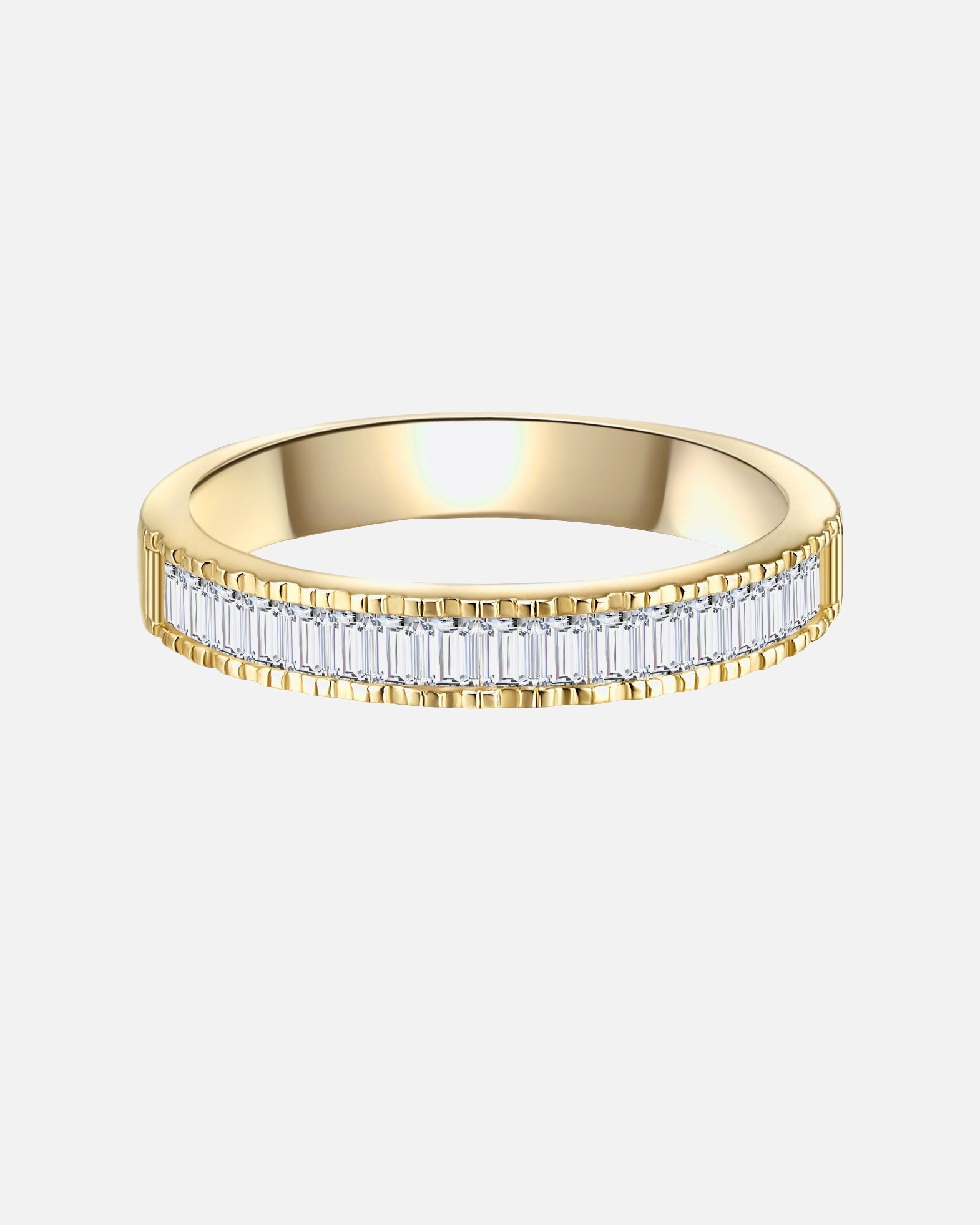Ring für Weiblich Glanzstücke München Ring Sterling Silber gelbgold Zirkonia weiß 48