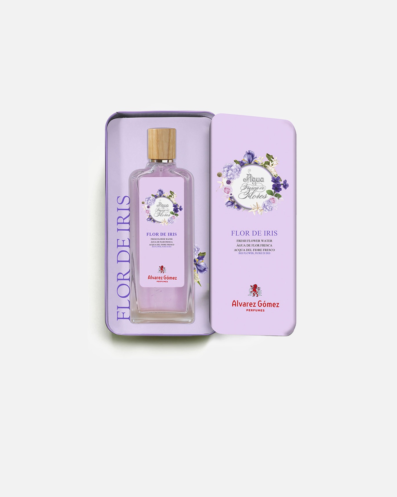 Eau de Cologne für Weiblich Alvarez Gomez SÜSSWASSERBLUMEN Irisblume 150 ml