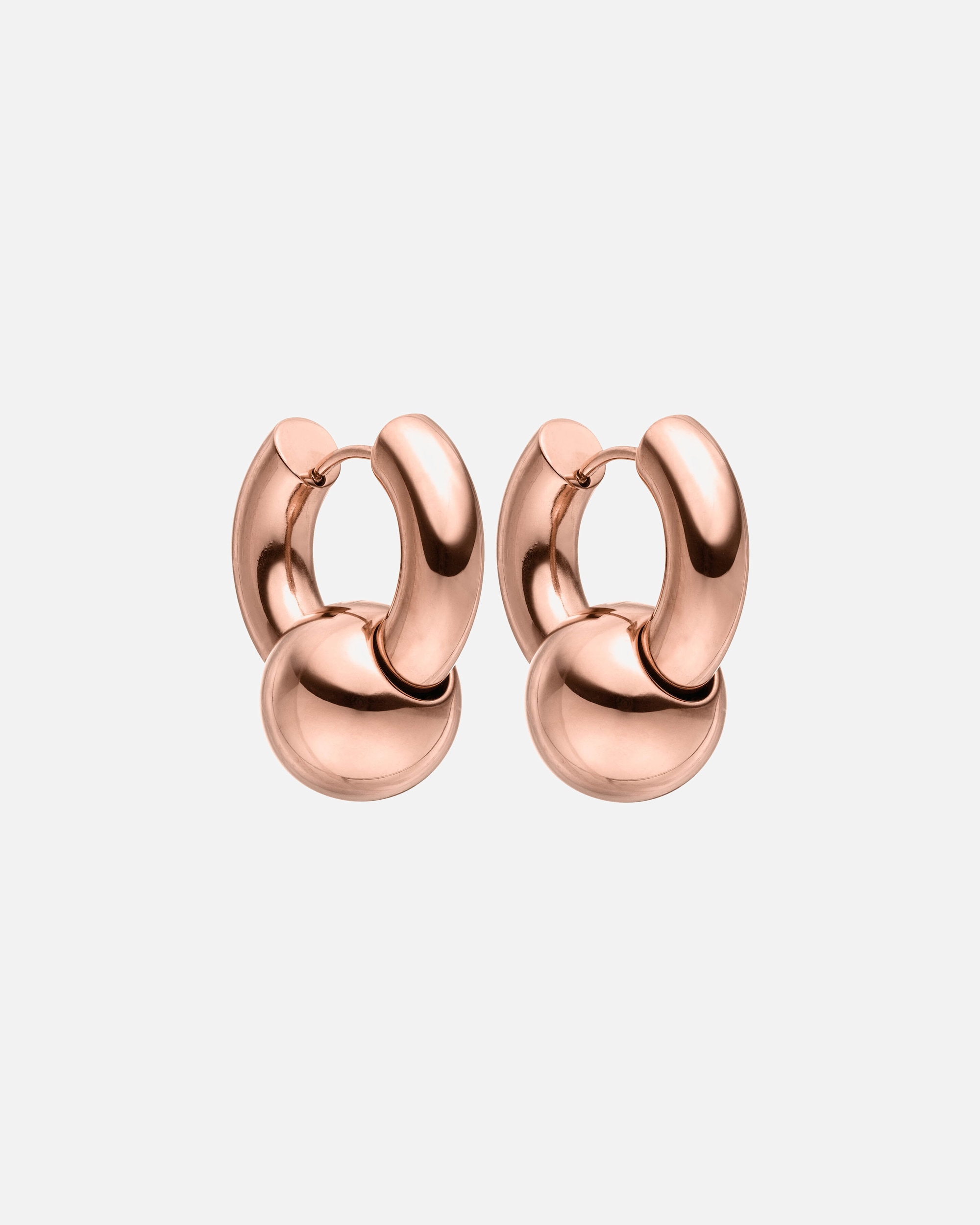 Ohrringe für Weiblich Purelei Orbit Ohrringe 100% Edelstahl Roségold