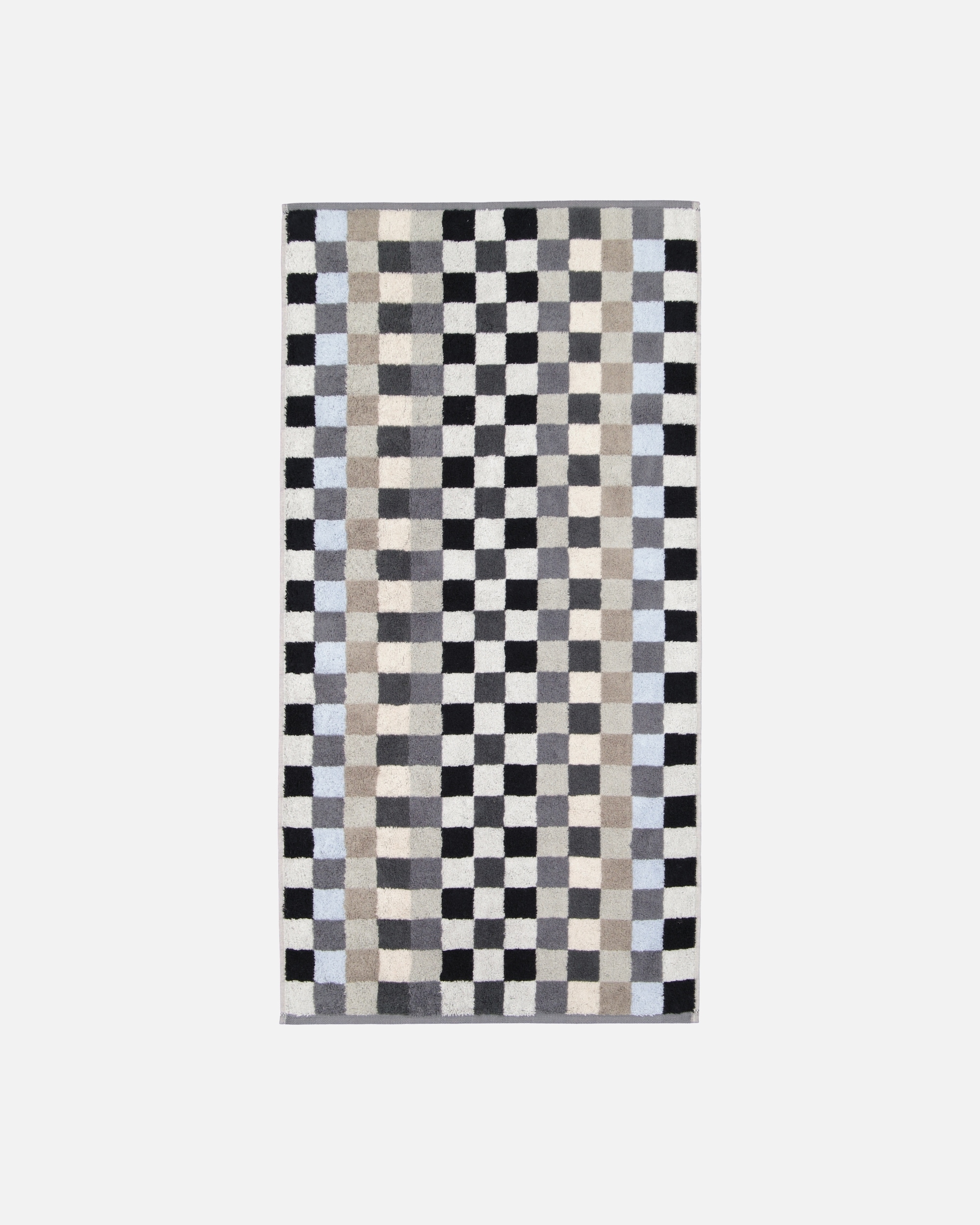 Handtuch für Unisex Cawö Cawö Handtücher Unique Karo 942 anthrazit - 77 Handtuch 50x100 cm