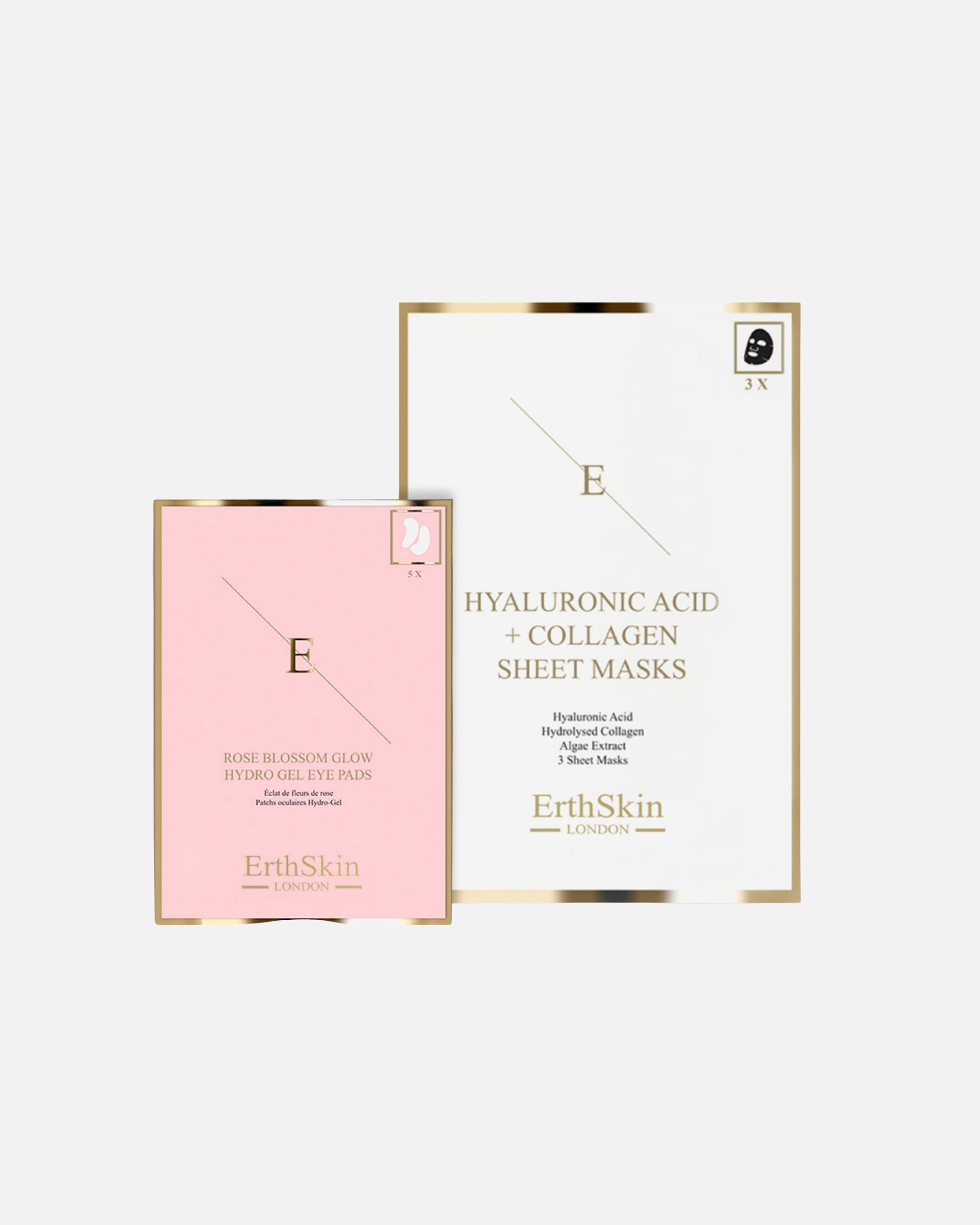 Gesichtspflegeset für Weiblich ErthSkin London Hydra & Rose Augen-Boost-Set 1 Stück