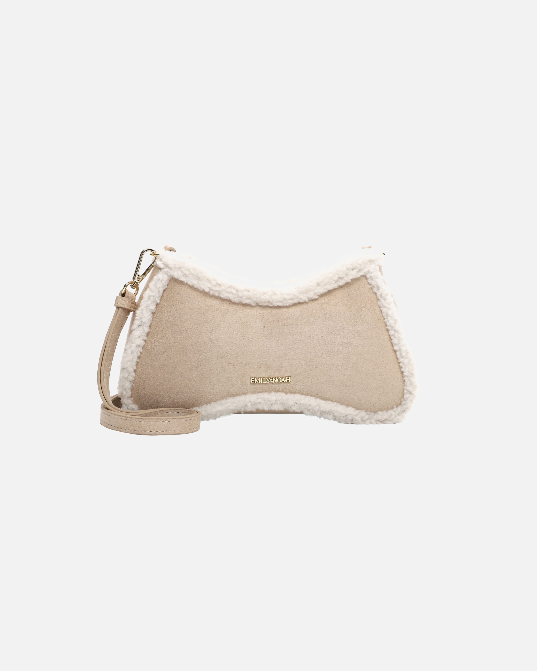 Tasche für Weiblich Emily & Noah Umhängetasche E&N Heiderose Beige