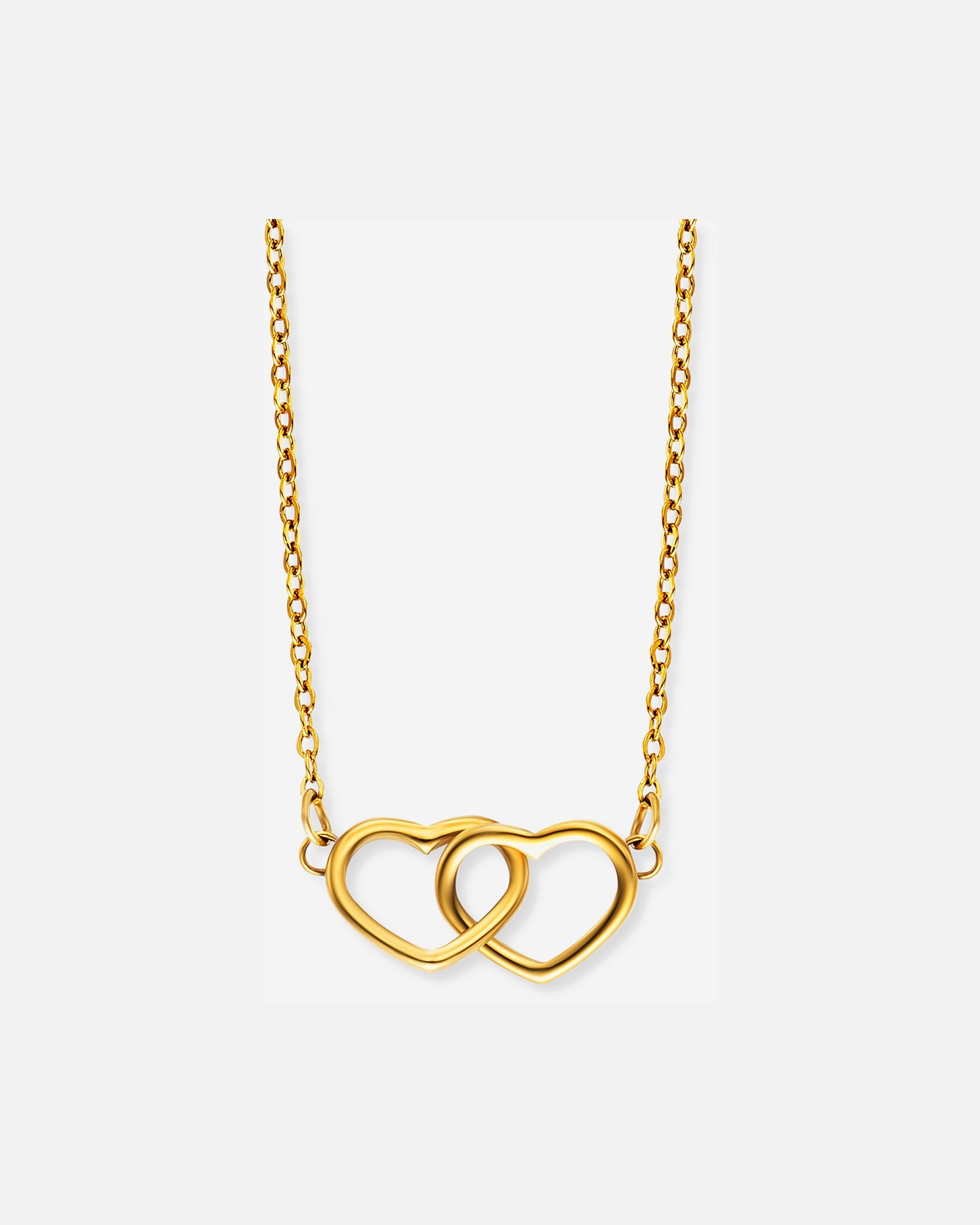 Halskette für Weiblich Engelsrufer Kette Edelstahl gelbgold