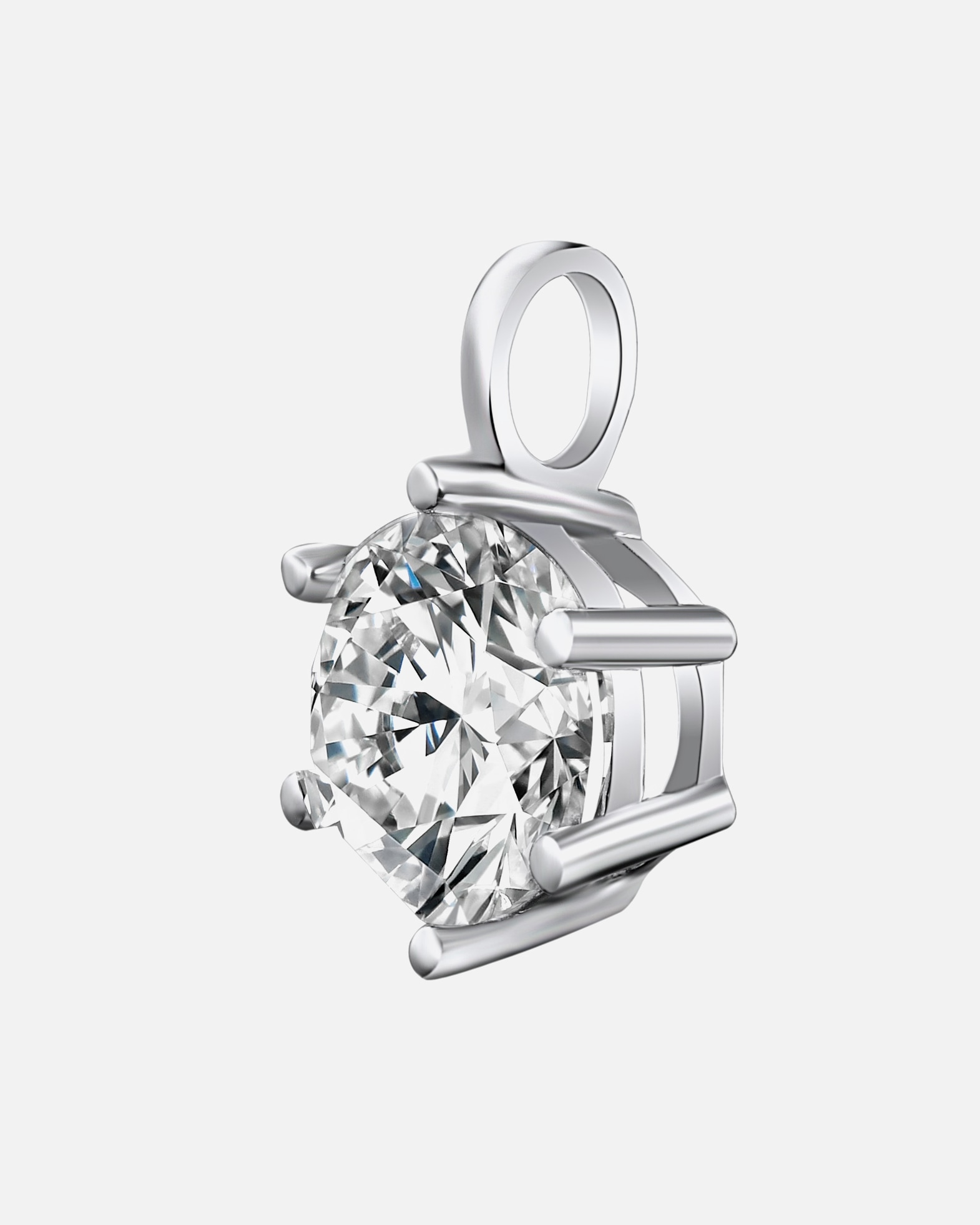 Schmuckanhänger für Weiblich Rafaela Donata Anhänger Messing verziert mit Kristallen von Swarovski® in Silber 1 Stück