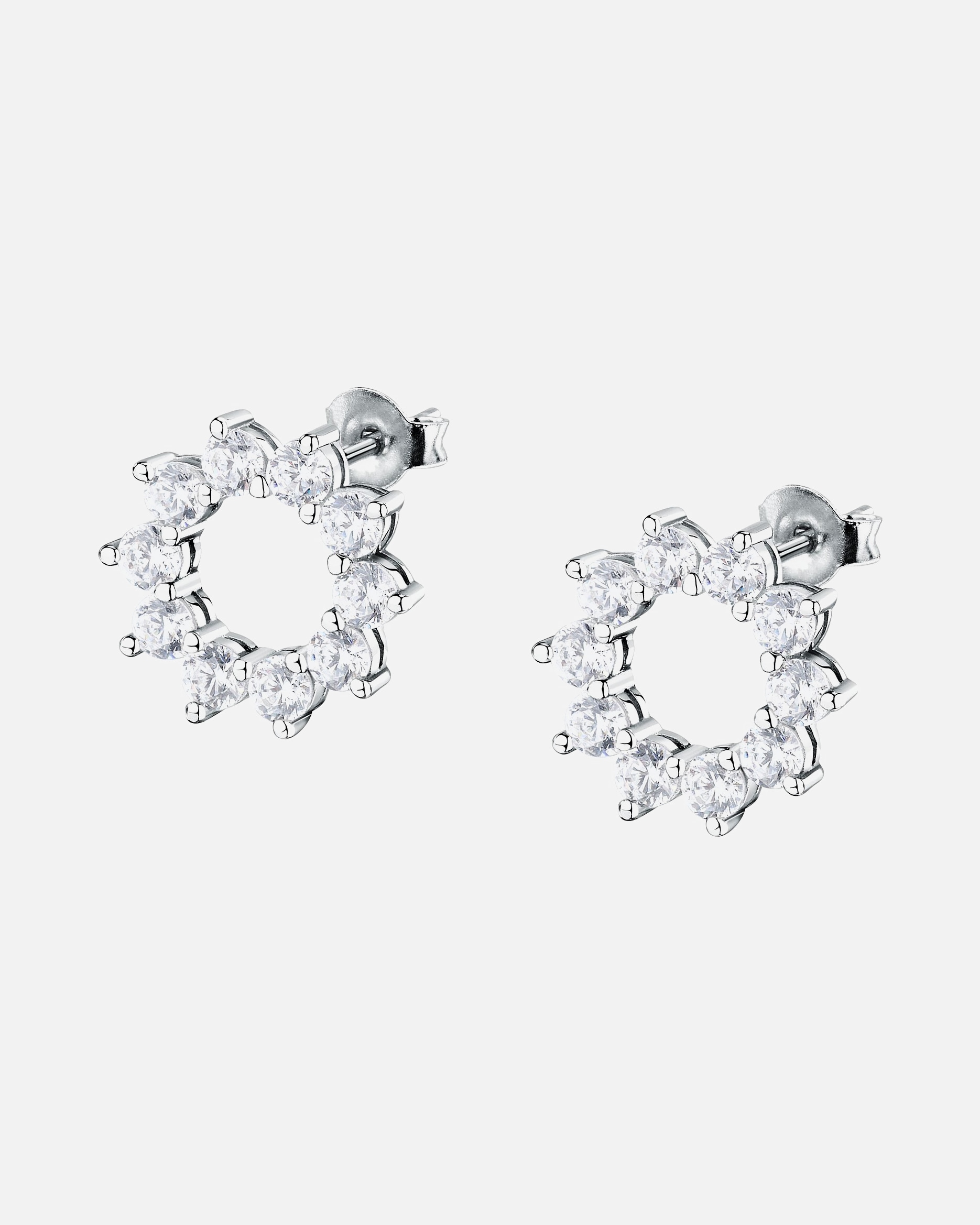 Ohrringe für Weiblich Morellato Default Brand Line Ohrstecker 925er Silber, recycelt One Size