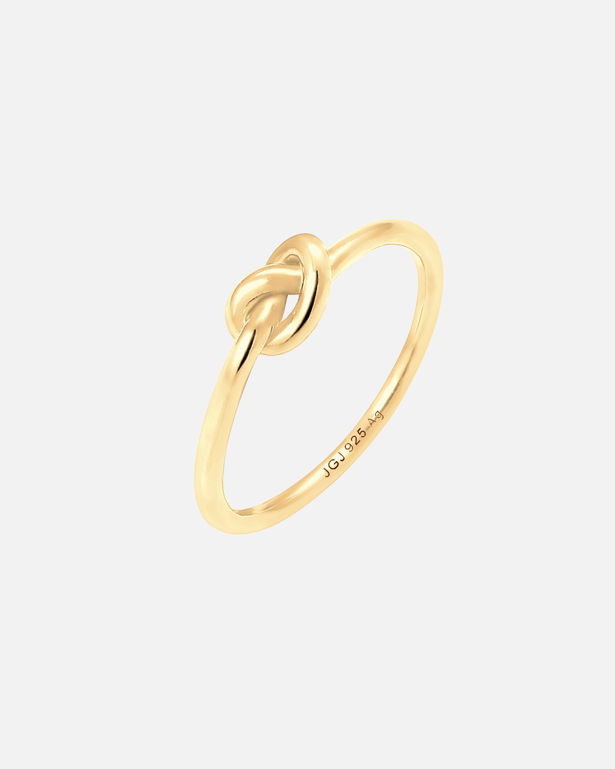 Ring für Weiblich Elli Knoten Verknotet Trend Basic 925 Sterling Silber 58