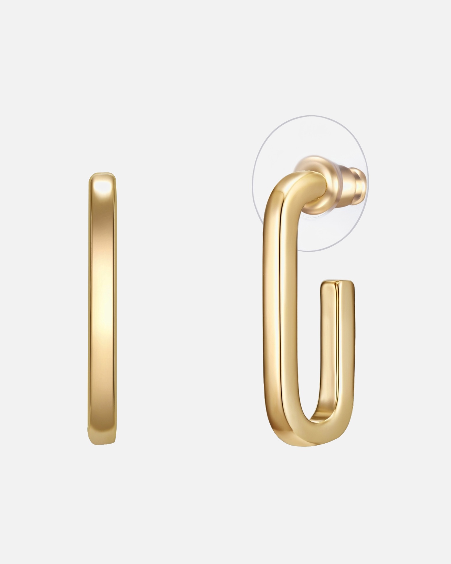 Ohrringe für Weiblich Lulu & Jane Ohrstecker Metall-Legierung in Gelbgold 1 Stück
