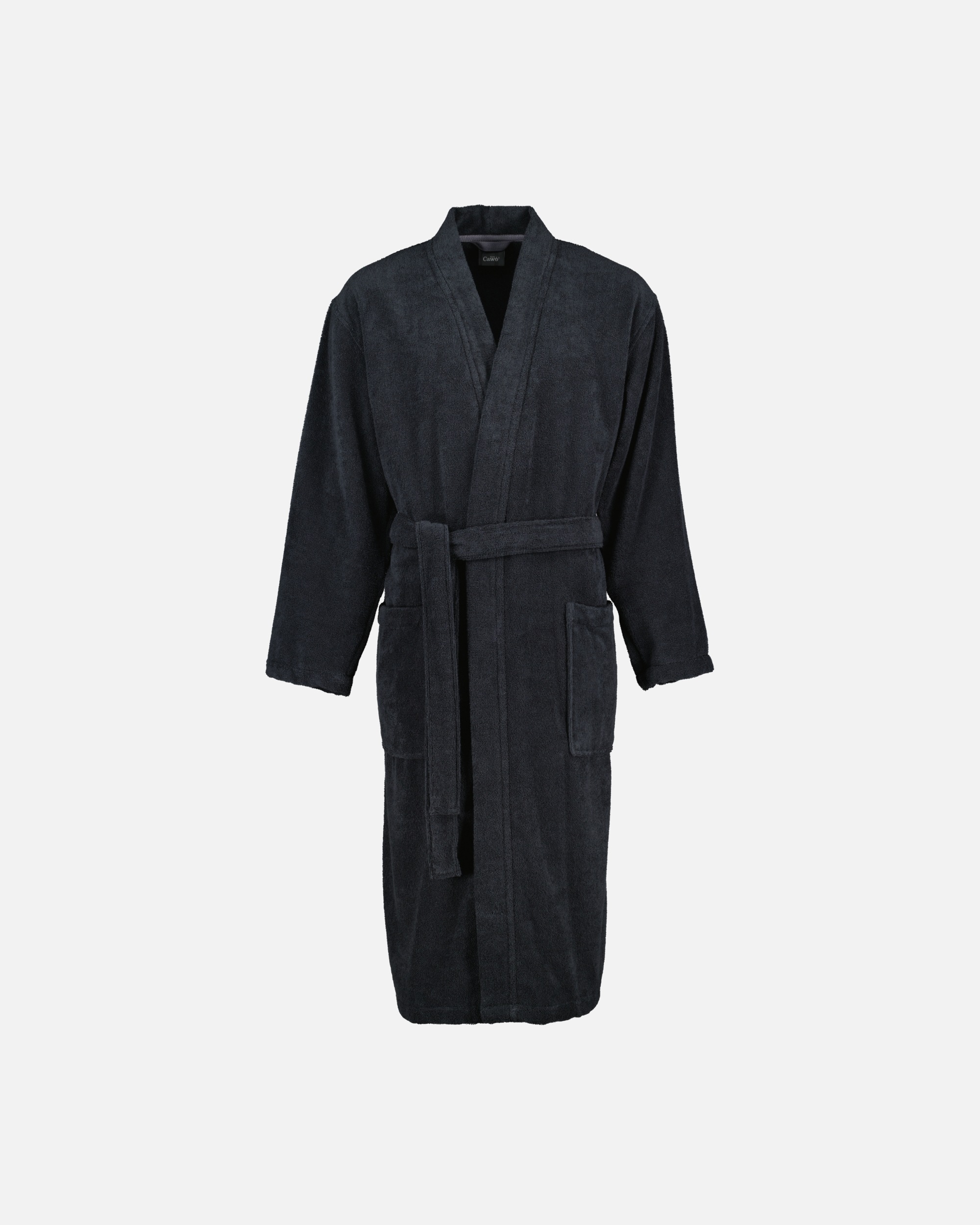 Bademantel für Männlich Cawö Cawö Bademäntel Herren Kimono Uni 828 lava - 97 S