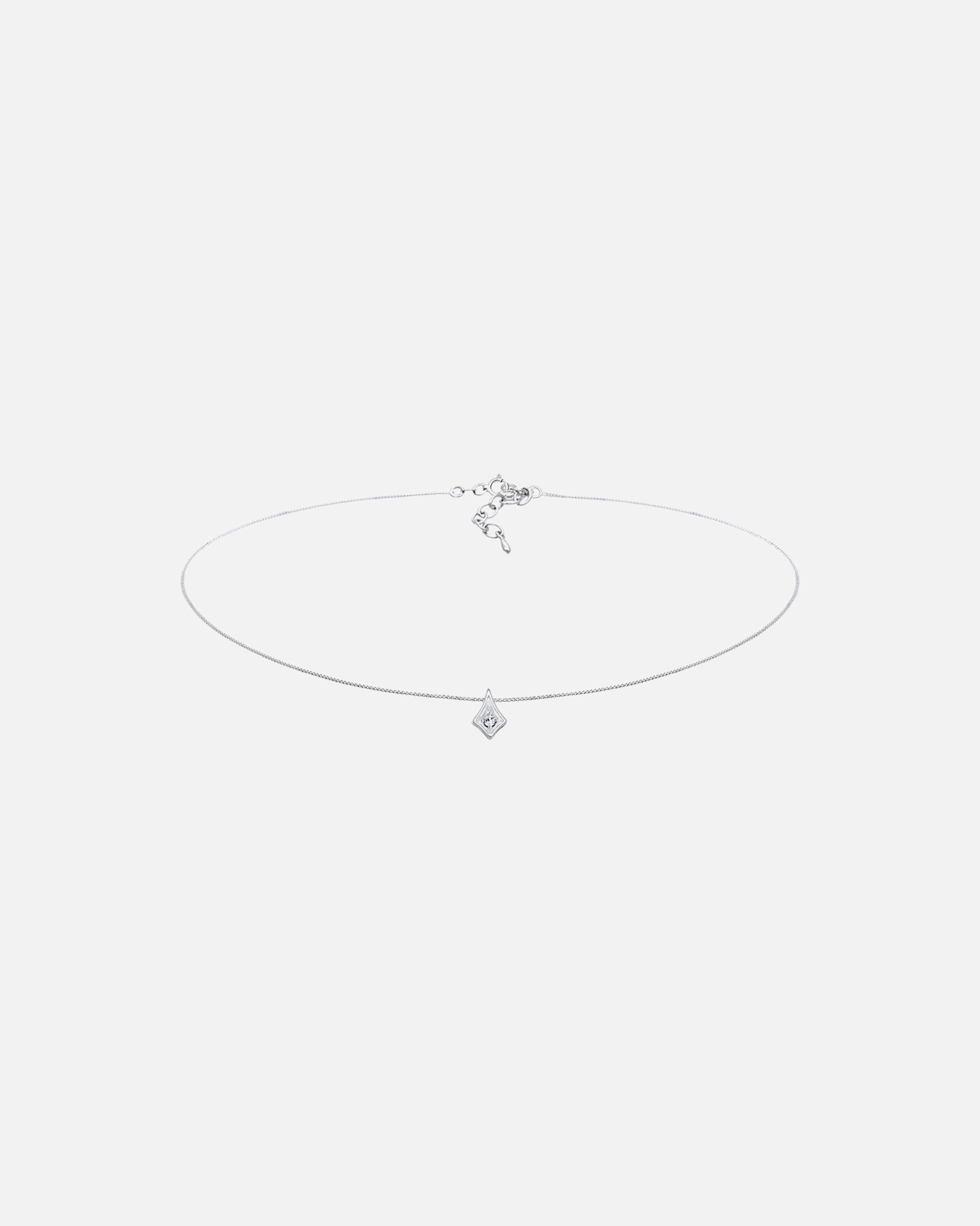 Halskette für Weiblich Elli Elli Naszyjnik Astro Choker Kristalle 925 Silber 1 Stück