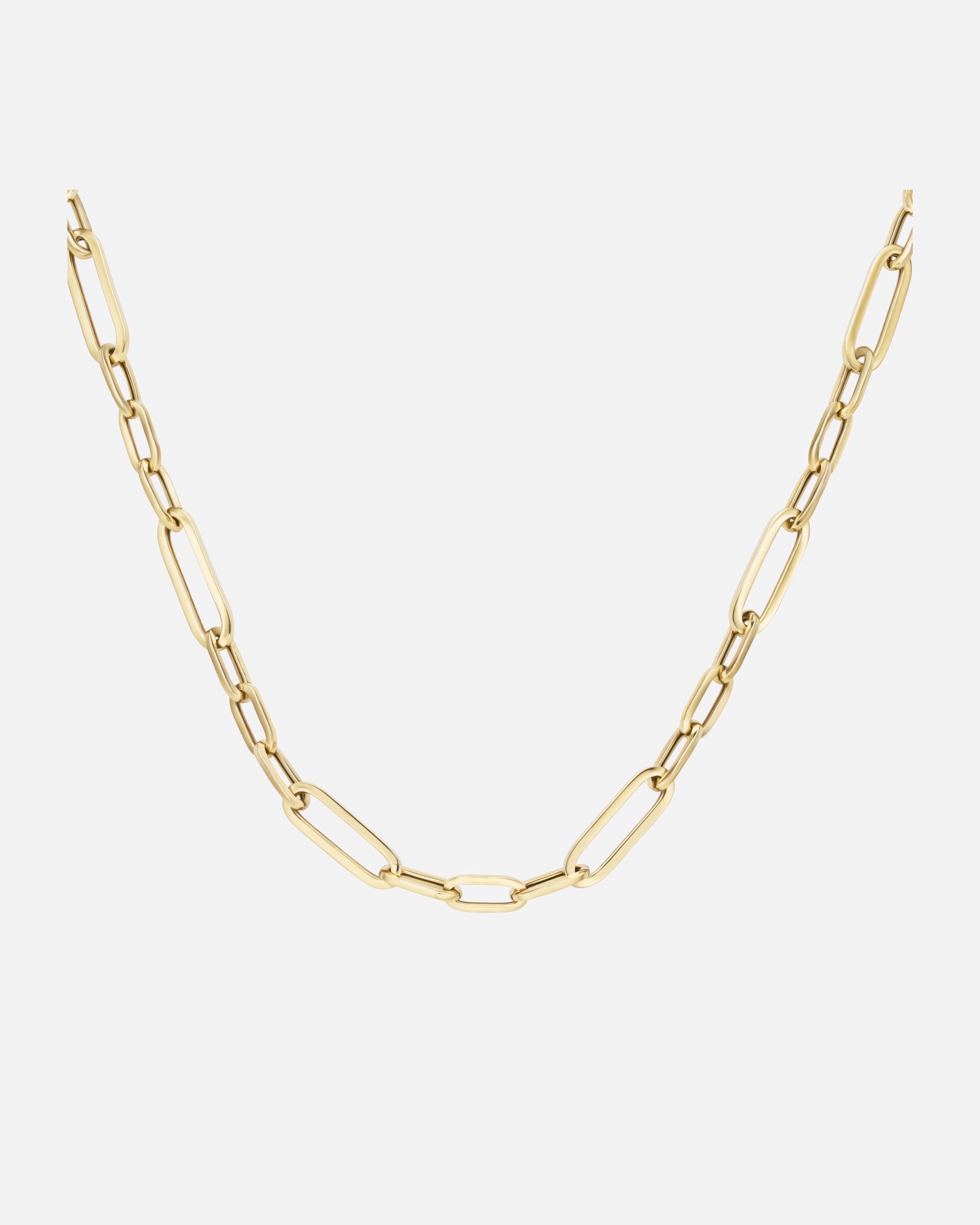 Halskette für Weiblich Giorgio Martello Milano Kette Gliederkette 3/1, Silber 925 Gold