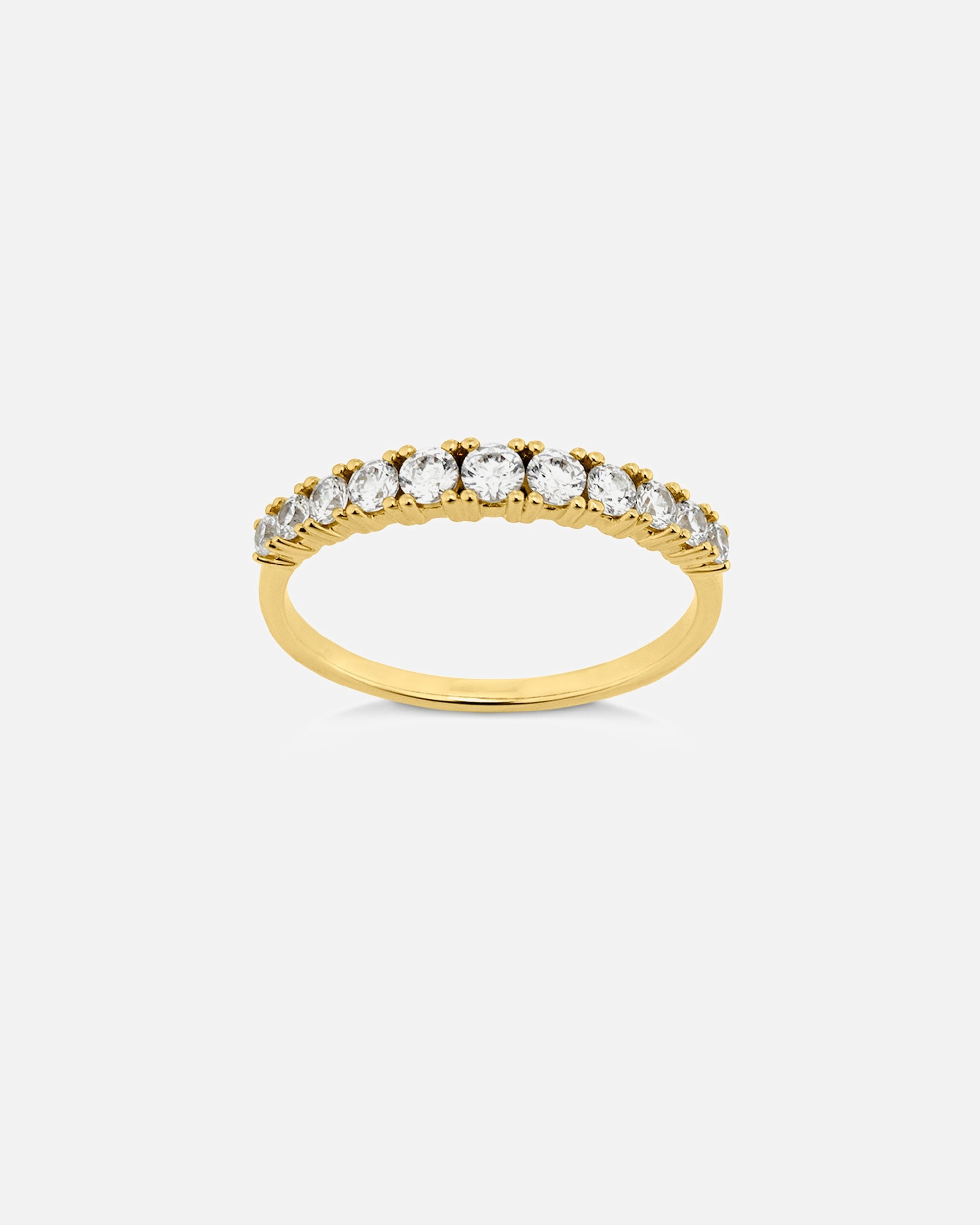 Ring für Weiblich Orolino Ring 333/- Gold Zirkonia weiß 054 (17,2)