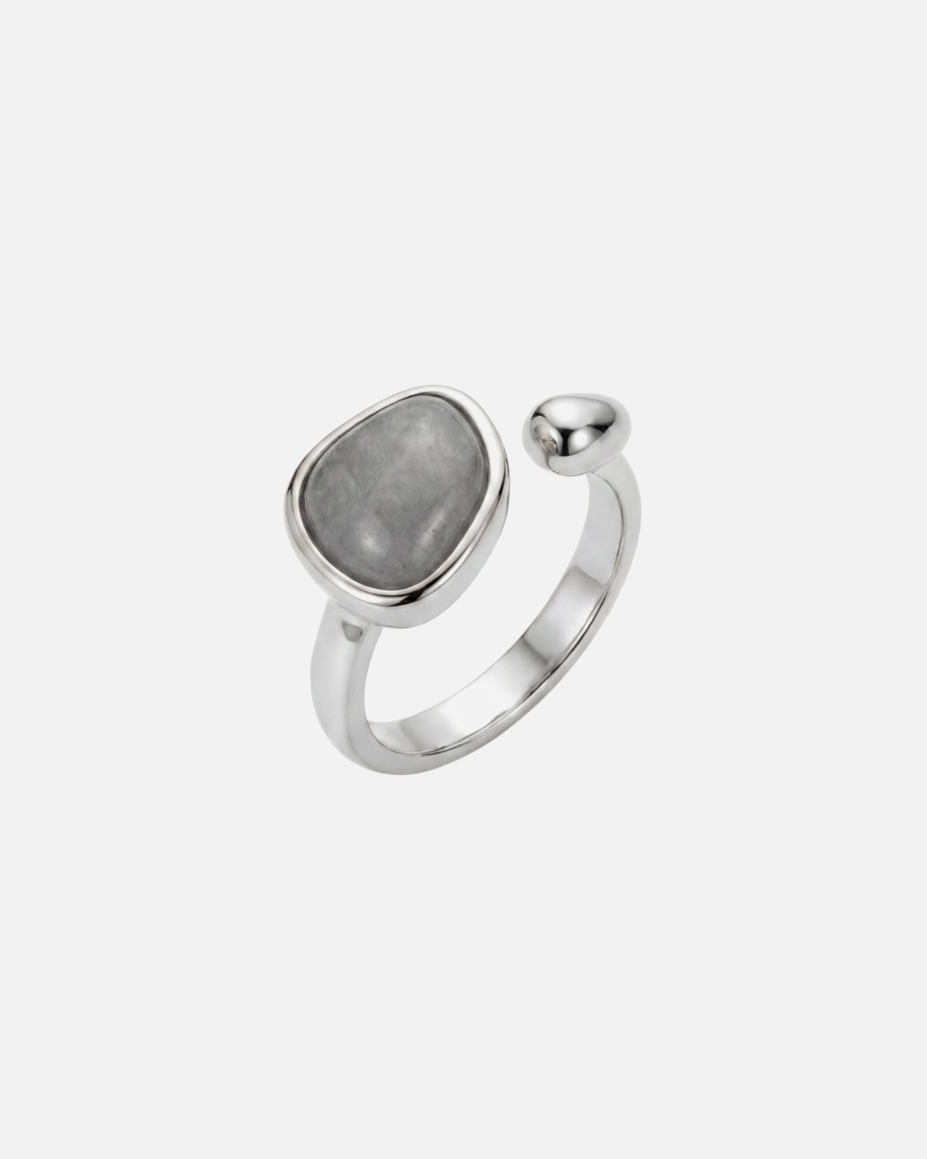 Ring für Unisex Purelei Soulstone Ring 100% Edelstahl Silber