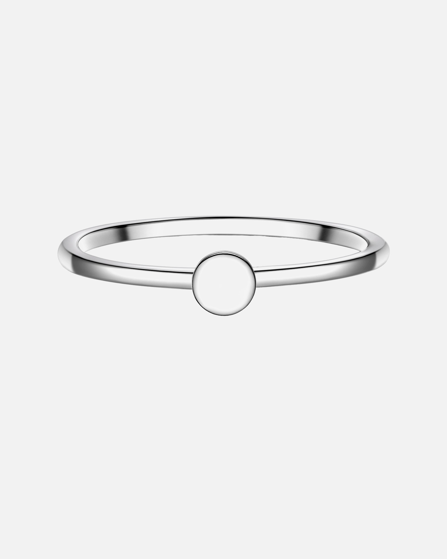 Ring für Weiblich Glanzstücke München Ring Kreis Sterling Silber in Silber 48