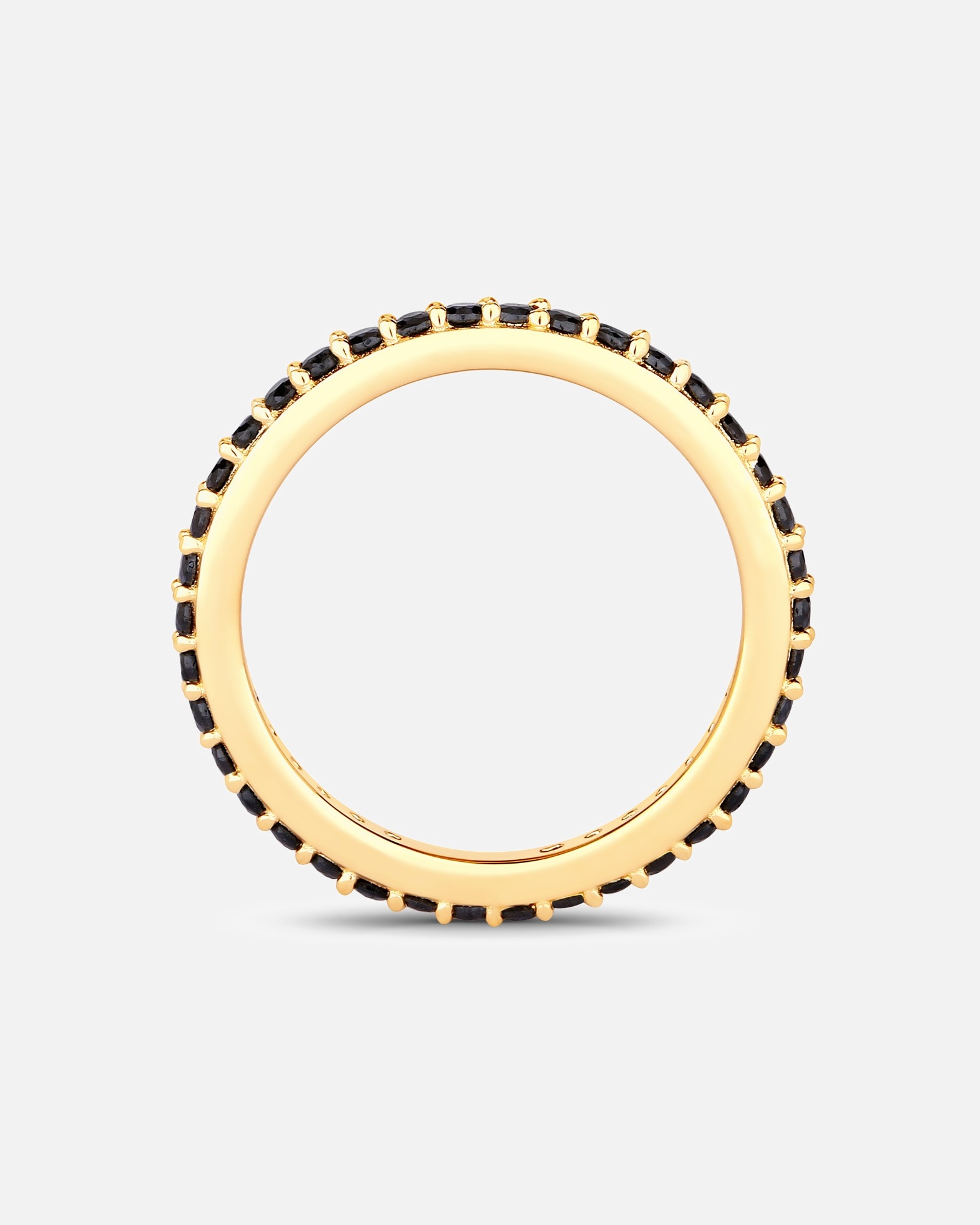 Ring für Weiblich Rafaela Donata Ring aus Sterling Silber in Gelbgold mit Spinell 52