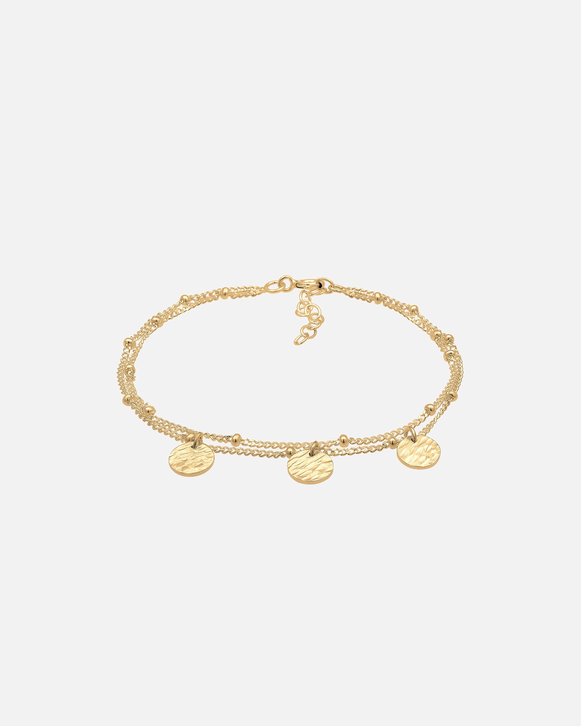 Armband für Weiblich Elli Basic Layer Kettchen Kugeln Trend Geo 925er Silber 1 Stück