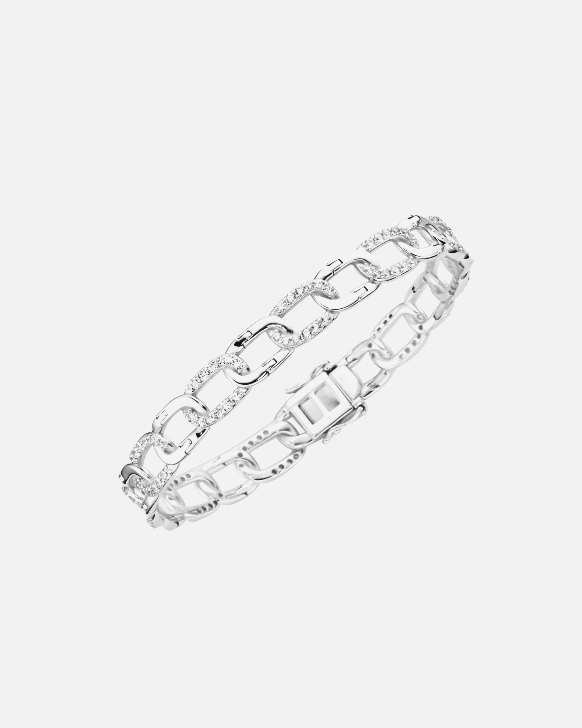 Armband für Weiblich Giorgio Martello Milano Armband mit Zirkonia, Silber 925 Silber