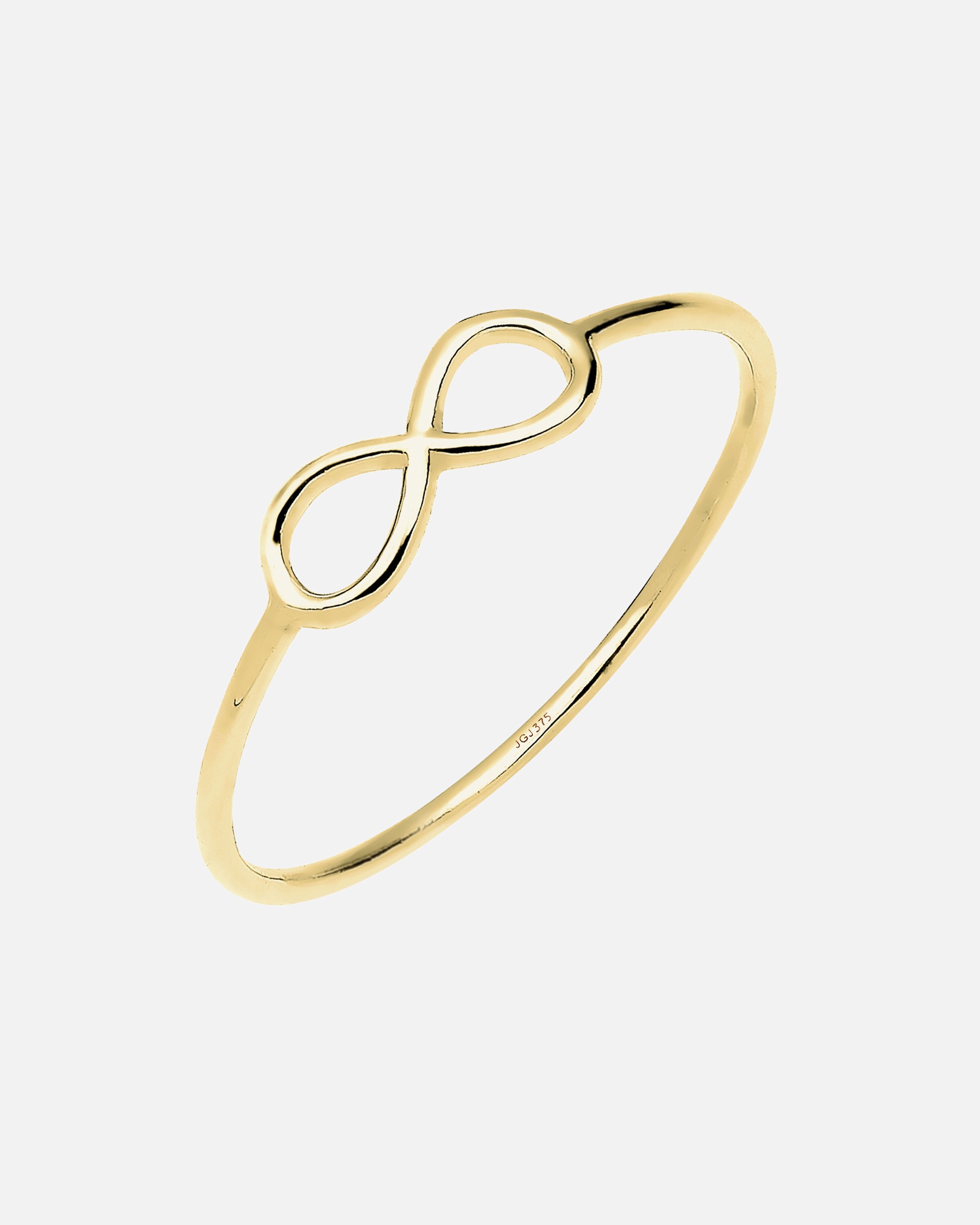 Ring für Weiblich Elli PREMIUM Infinity 375 Gelbgold 52