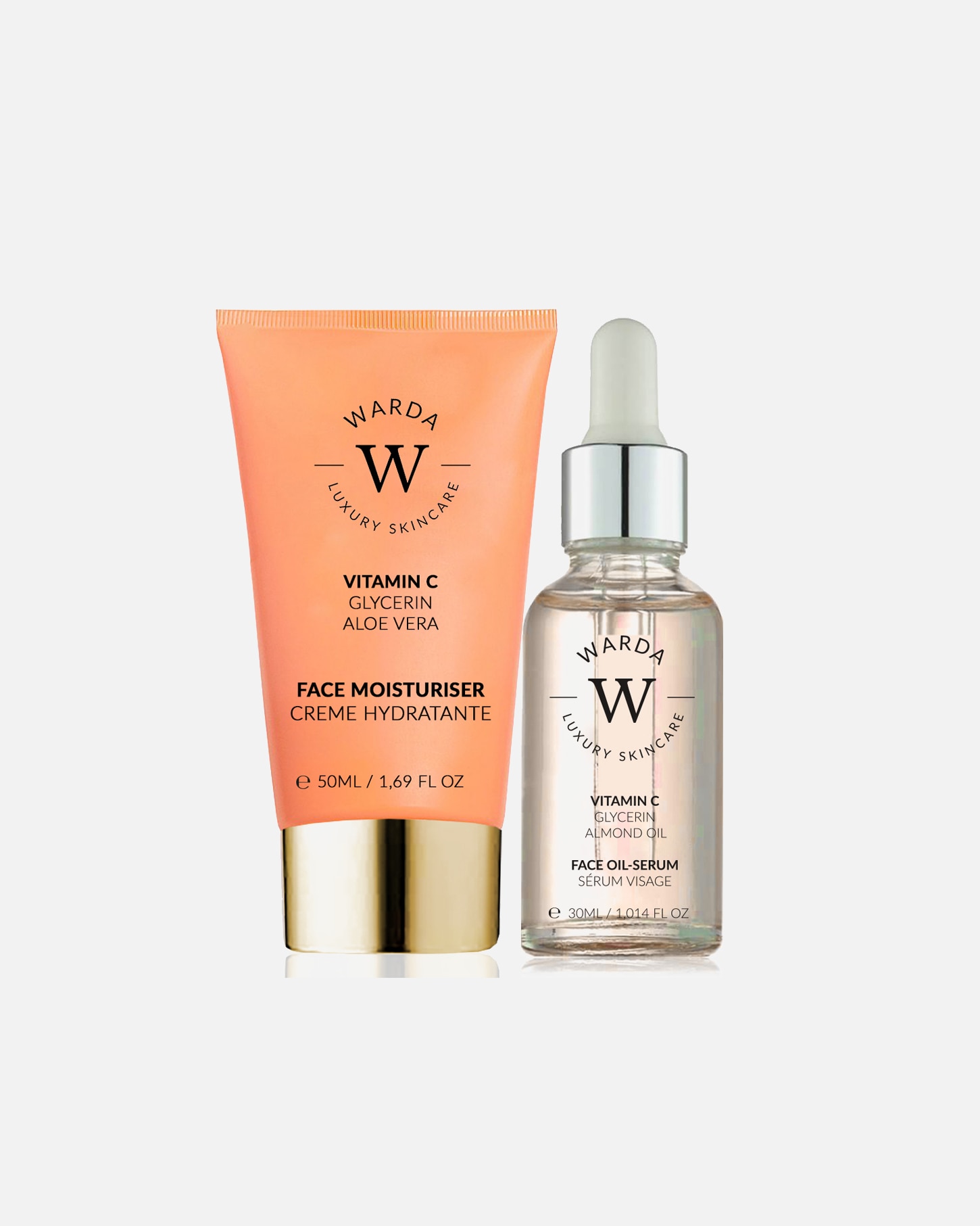 Gesichtspflegeset für Weiblich WARDA LUXURY SKINCARE Collagen Lifter Duo 1 Stück