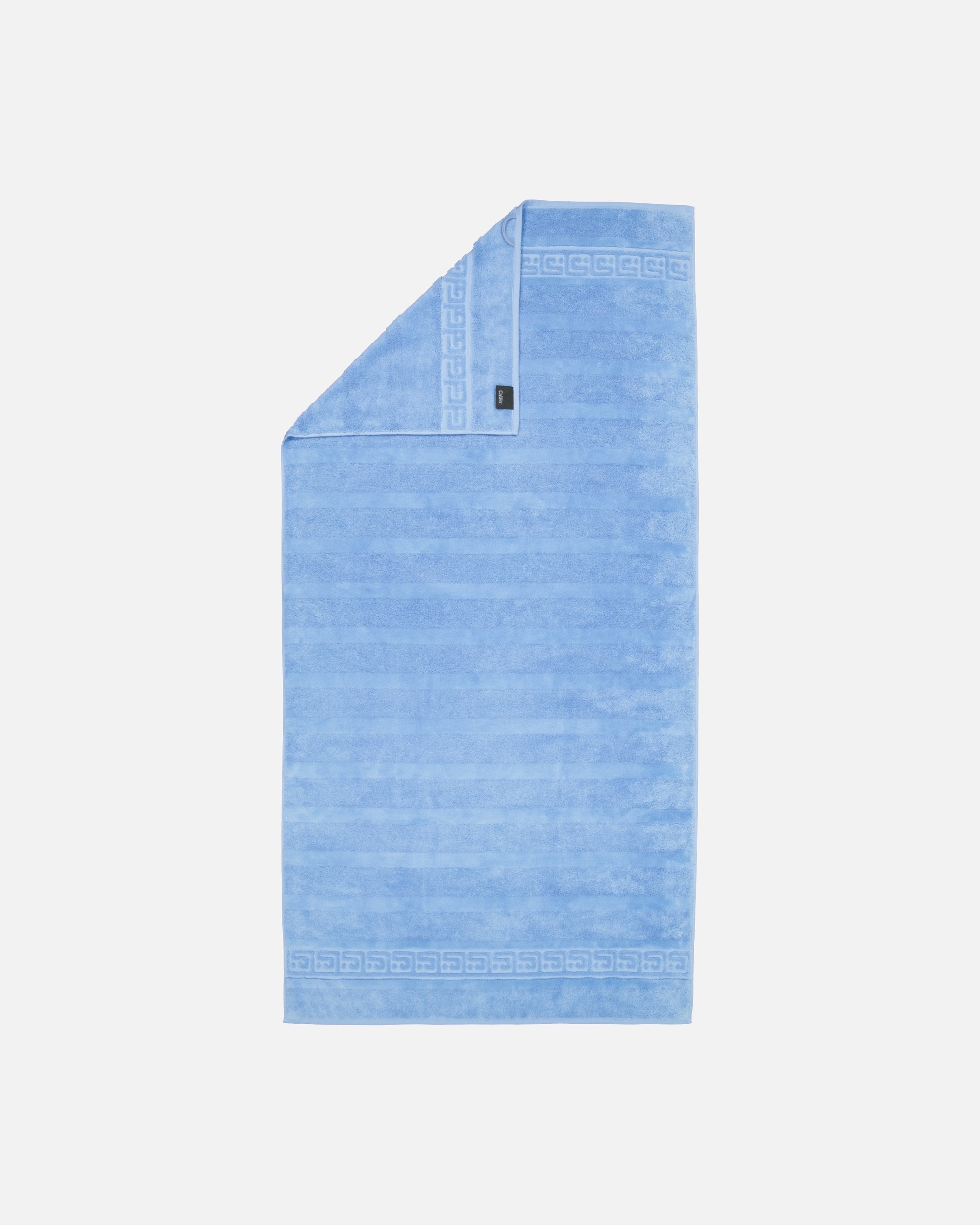 Handtuch für Unisex Cawö Cawö Handtücher Noblesse Uni 1001 mittelblau - 188 Duschtuch 80x160 cm