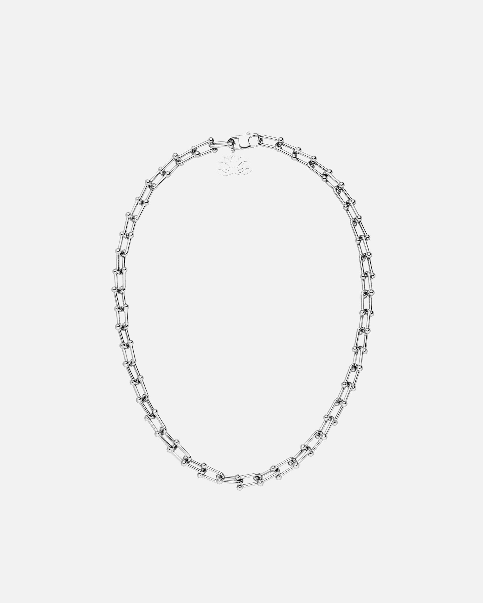 Halskette für Weiblich Purelei Kalele Kette 100% Edelstahl Silber