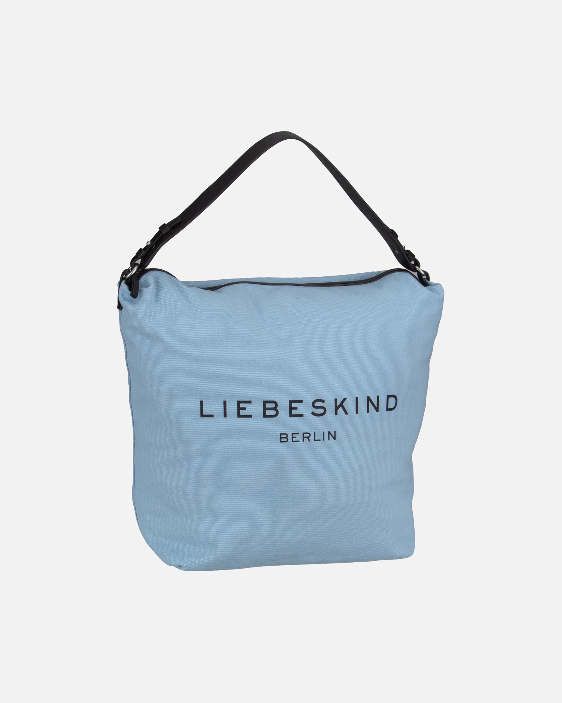 Handtasche für Weiblich Liebeskind Handtasche Clea Hobo L Canvas Blue Denim