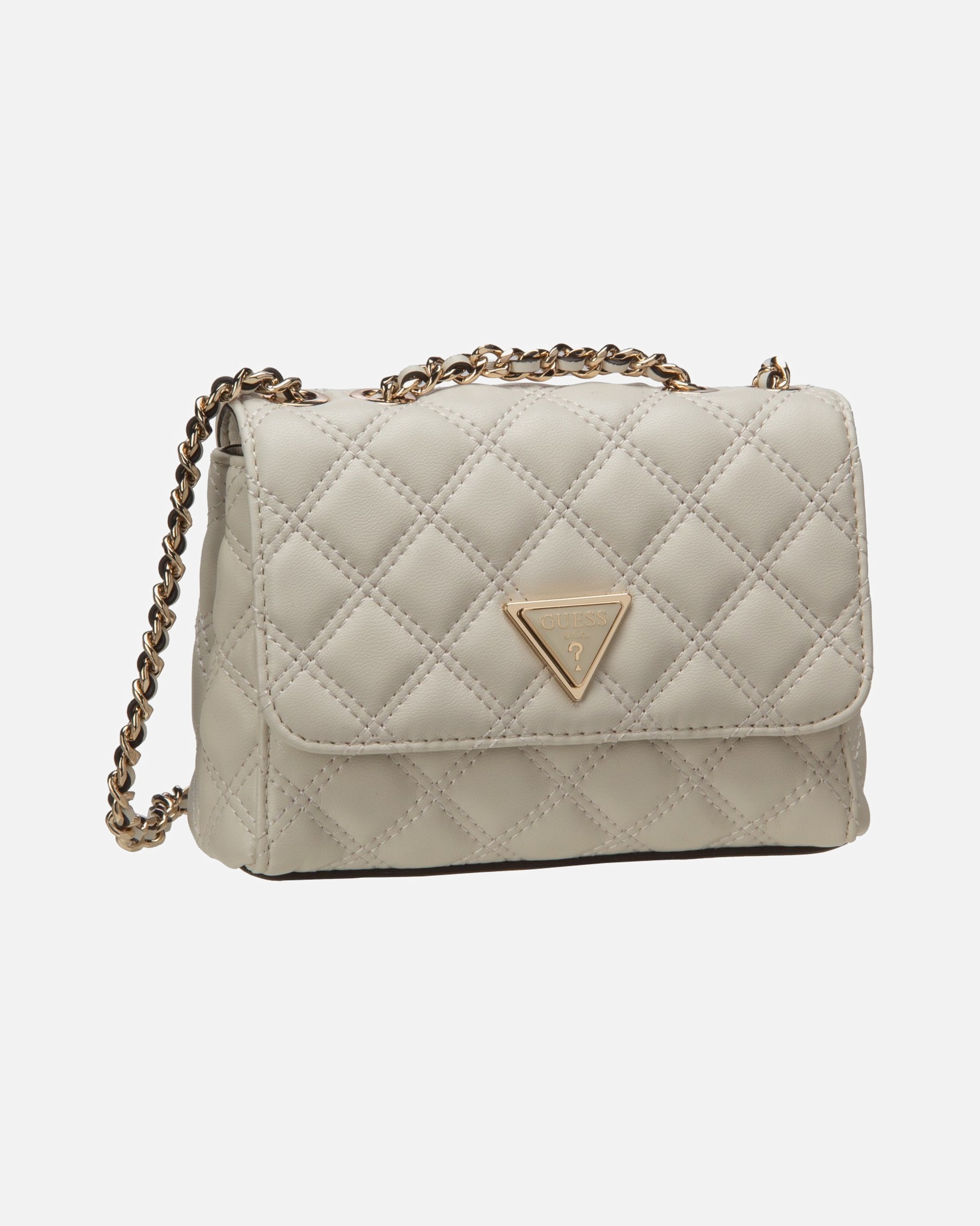 Handtasche für Weiblich Handtasche Giully II Mini 2 Comp Conv Flap off white