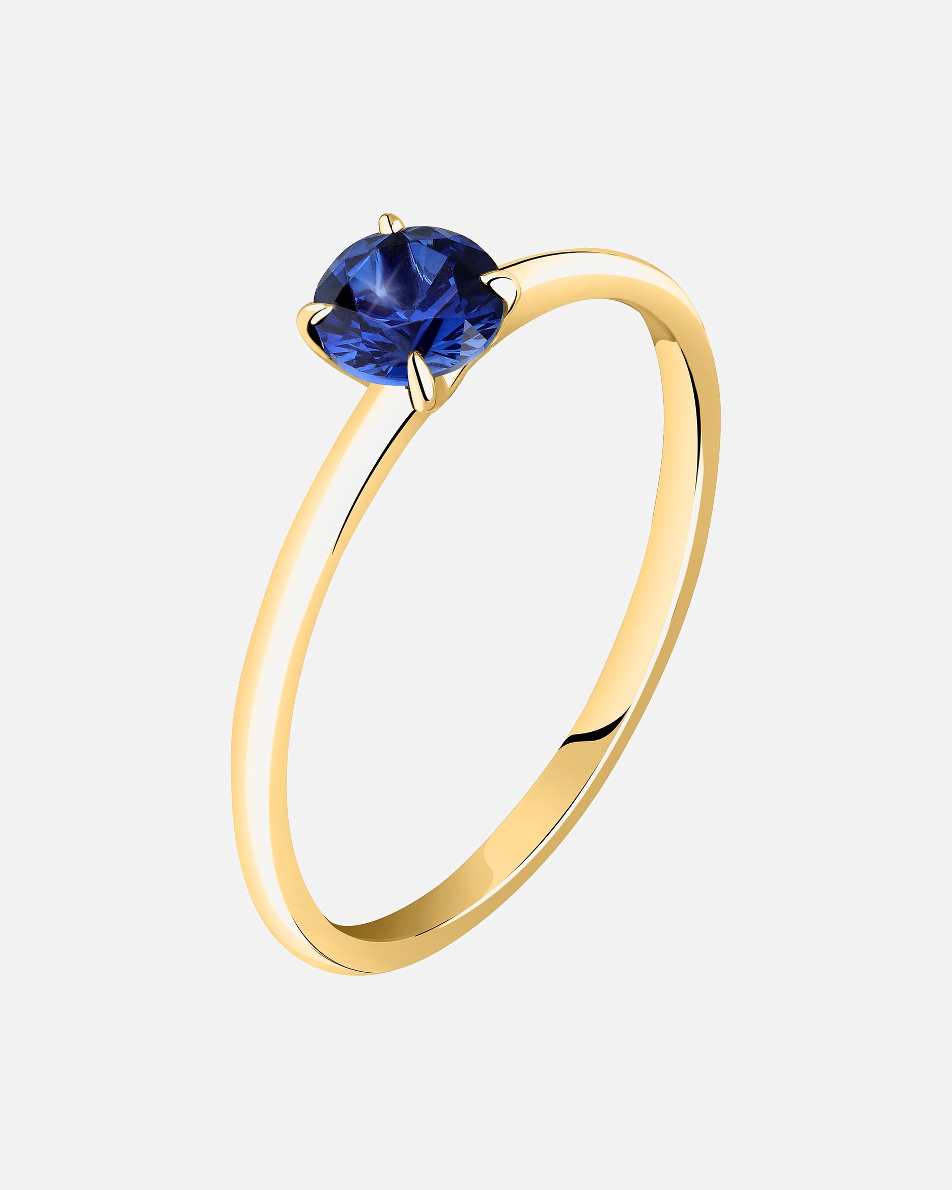 Ring für Weiblich Live Diamond Damenring 375er Gelbgold, recycelt 58