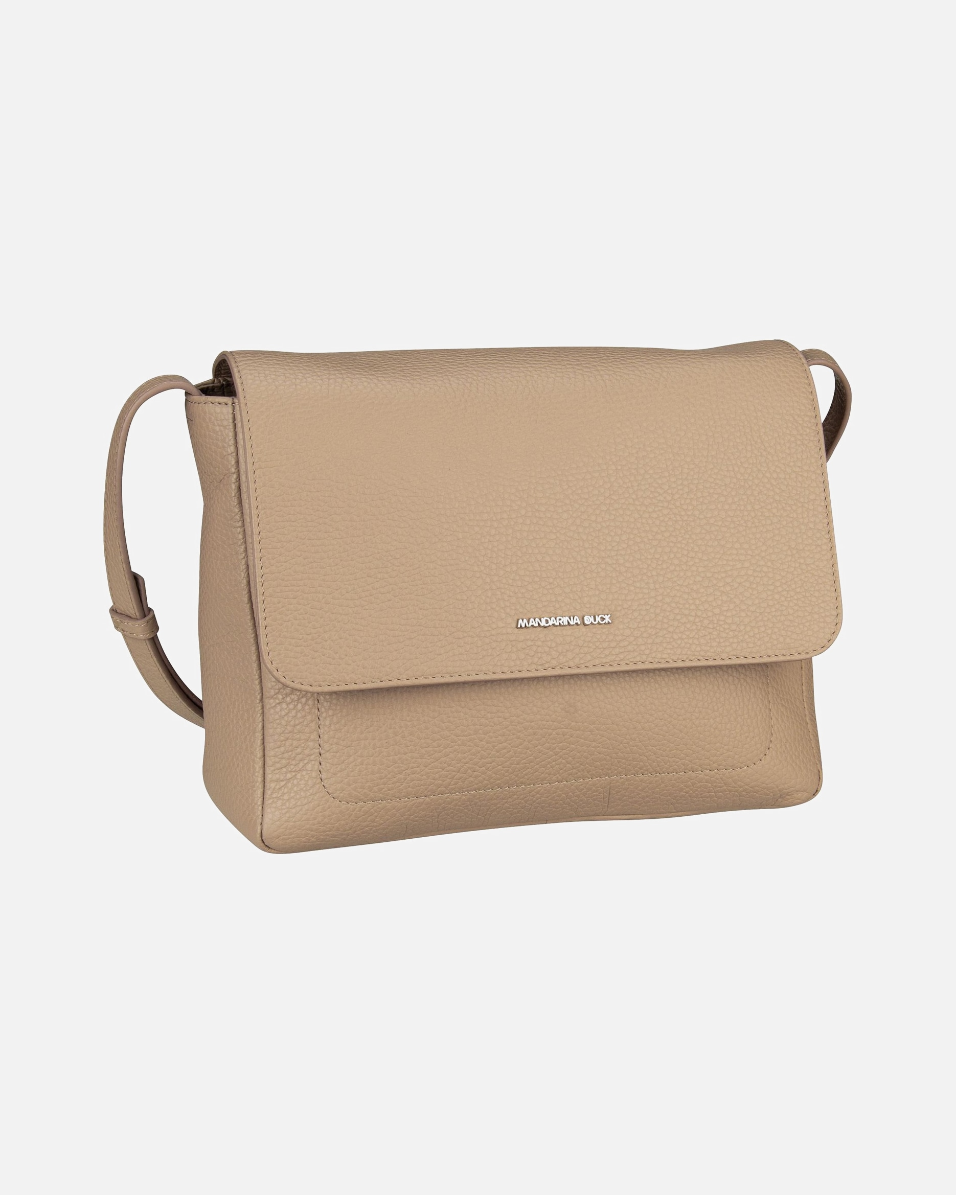 Umhängetasche für Weiblich Mandarina Duck Bodybag Mellow Leather Hunting Bag FZT14 Warm Taupe