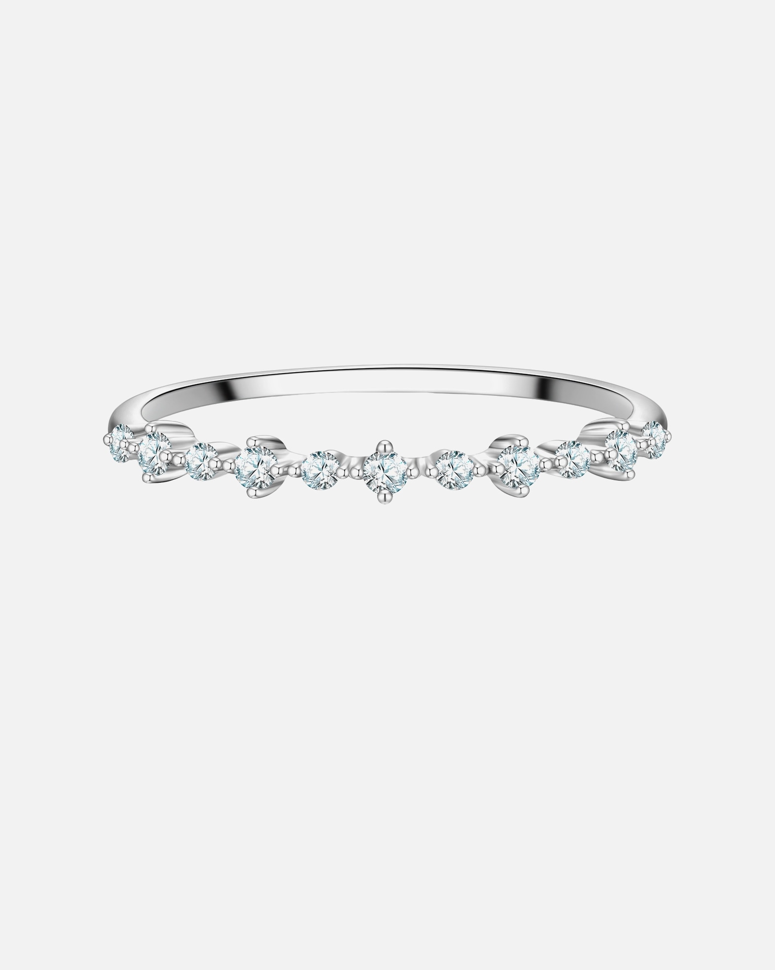 Ring für Weiblich Glanzstücke München Ring aus Sterling Silber in silber mit Zirkonia 50